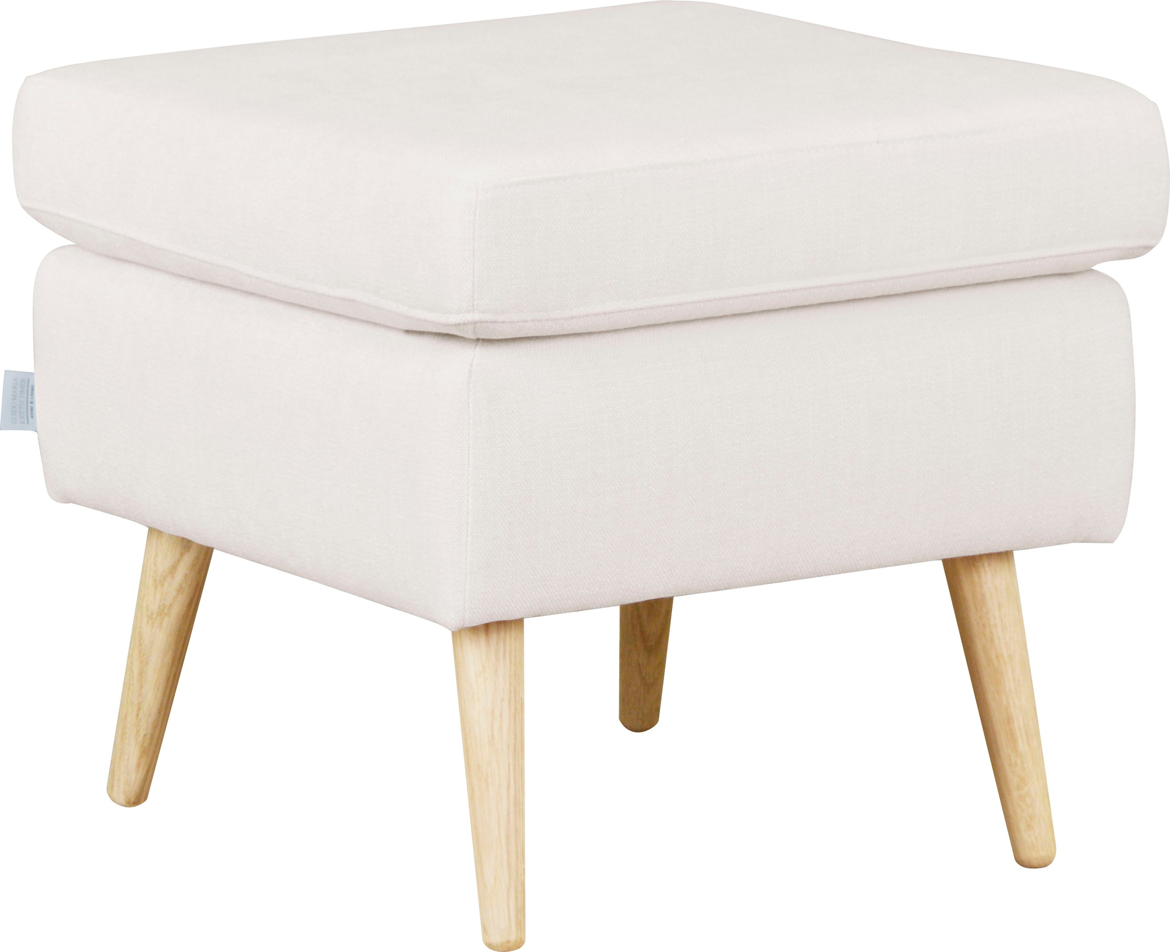 OTTO home Hocker "Salla" Bezug auch in Luxus-Microfaser in Teddyfelloptik