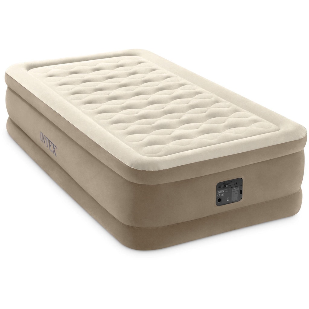 Intex Luftbett »DURA-BEAM® UltraPlush Airbed«, (Set, 2, mit Transporttasche)