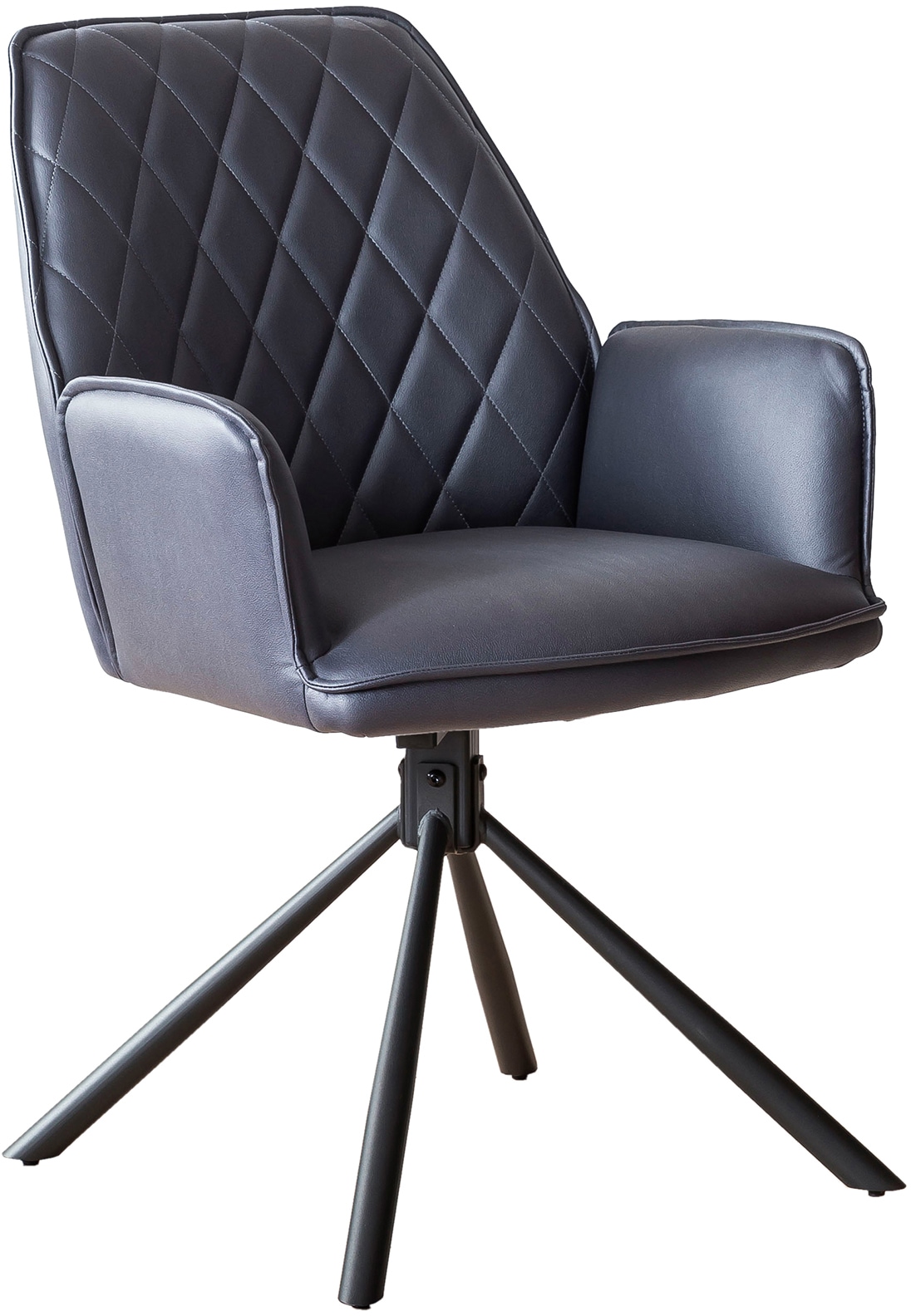 SalesFever Essgruppe, (Set, 5 tlg.), Stühle mit 360 Grad Drehplatte unter der Sitzfläche