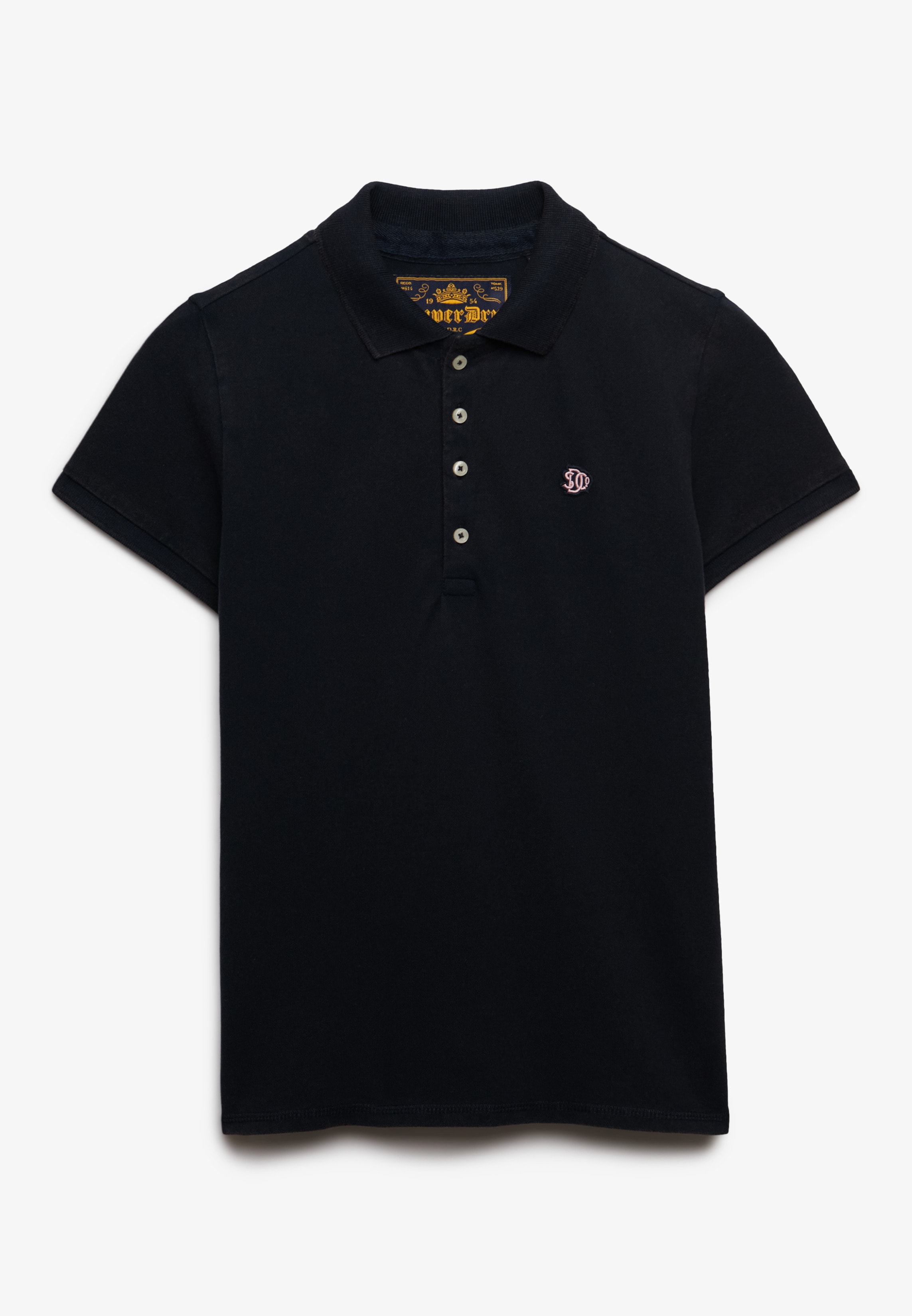 Superdry Poloshirt "HERITAGE SLIM FIT POLO" mit klassischem Polokragen, aus Baumwollmischung, in Single Jersey