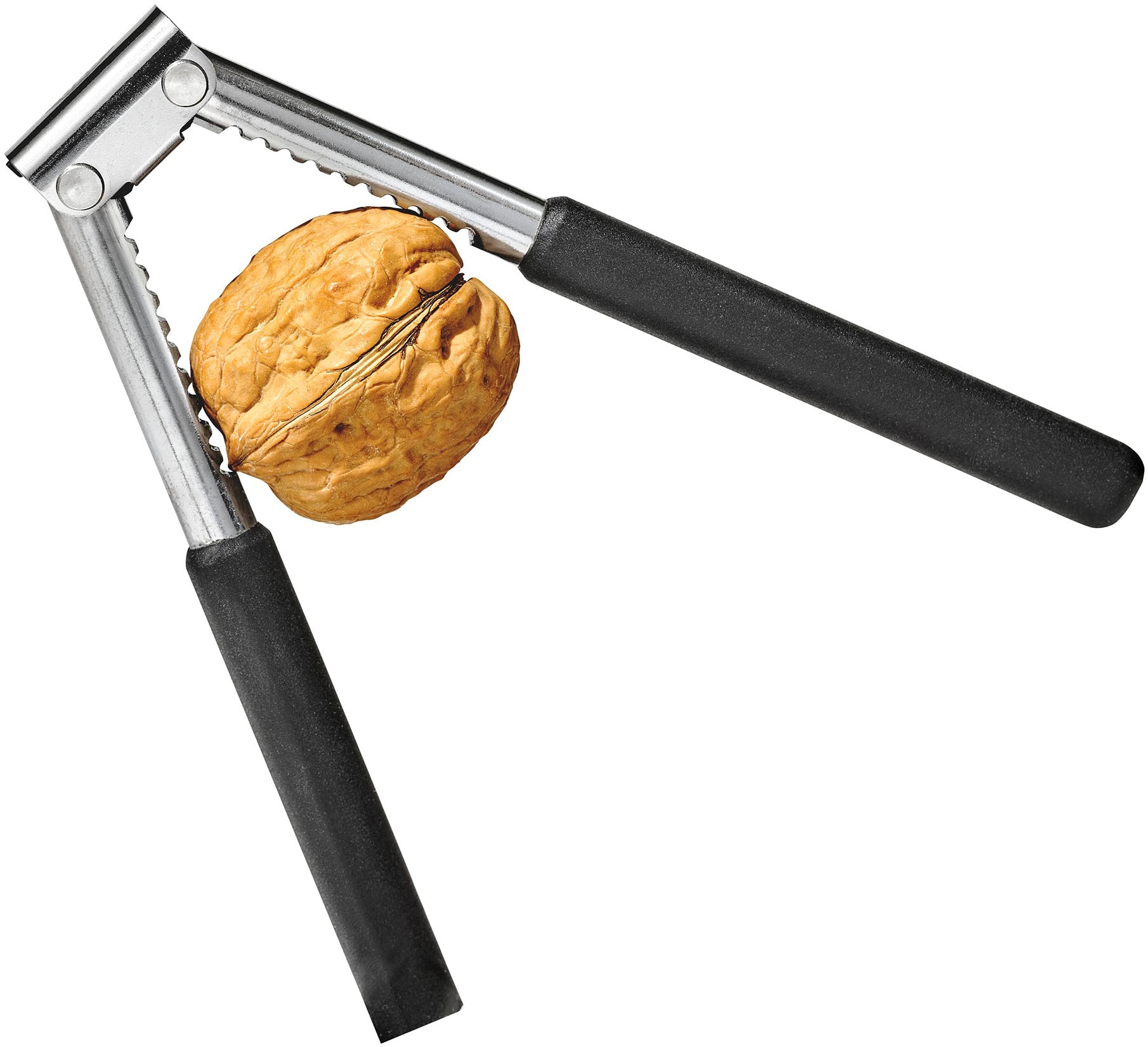 OXO Good Grips Nussknacker "Nuss-/Seafood Knacker" moderner Komfort zum Knacken von Meeresfrüchten und Nüssen, Edelstahl