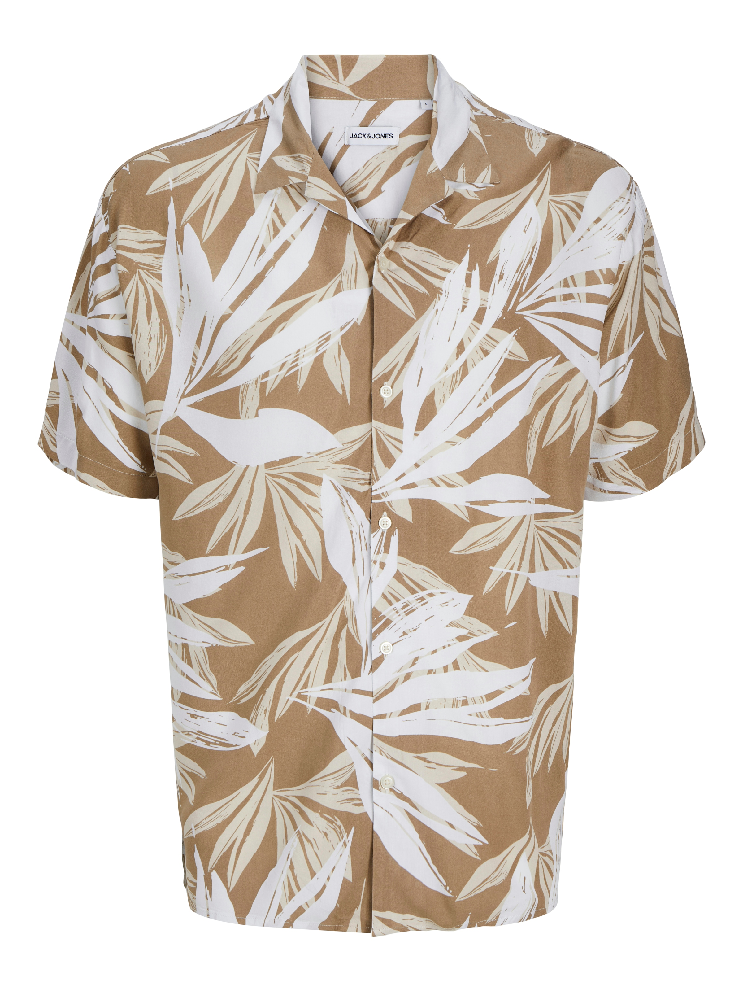Jack & Jones Kurzarmhemd »JJEJEFF TROPICAL AOP RESORT SHIRT SS SN«, mit All-Over Print