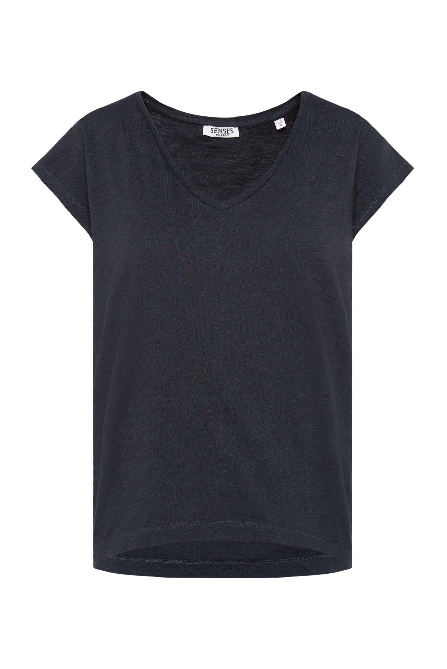 SENSES.THE LABEL V-Shirt, aus Baumwolle