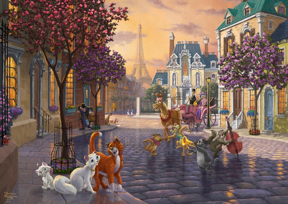 Schmidt Spiele Puzzle »Disney Dremas Collection - The Aristocats, Thomas Kinkade Studios«, Made in Europe