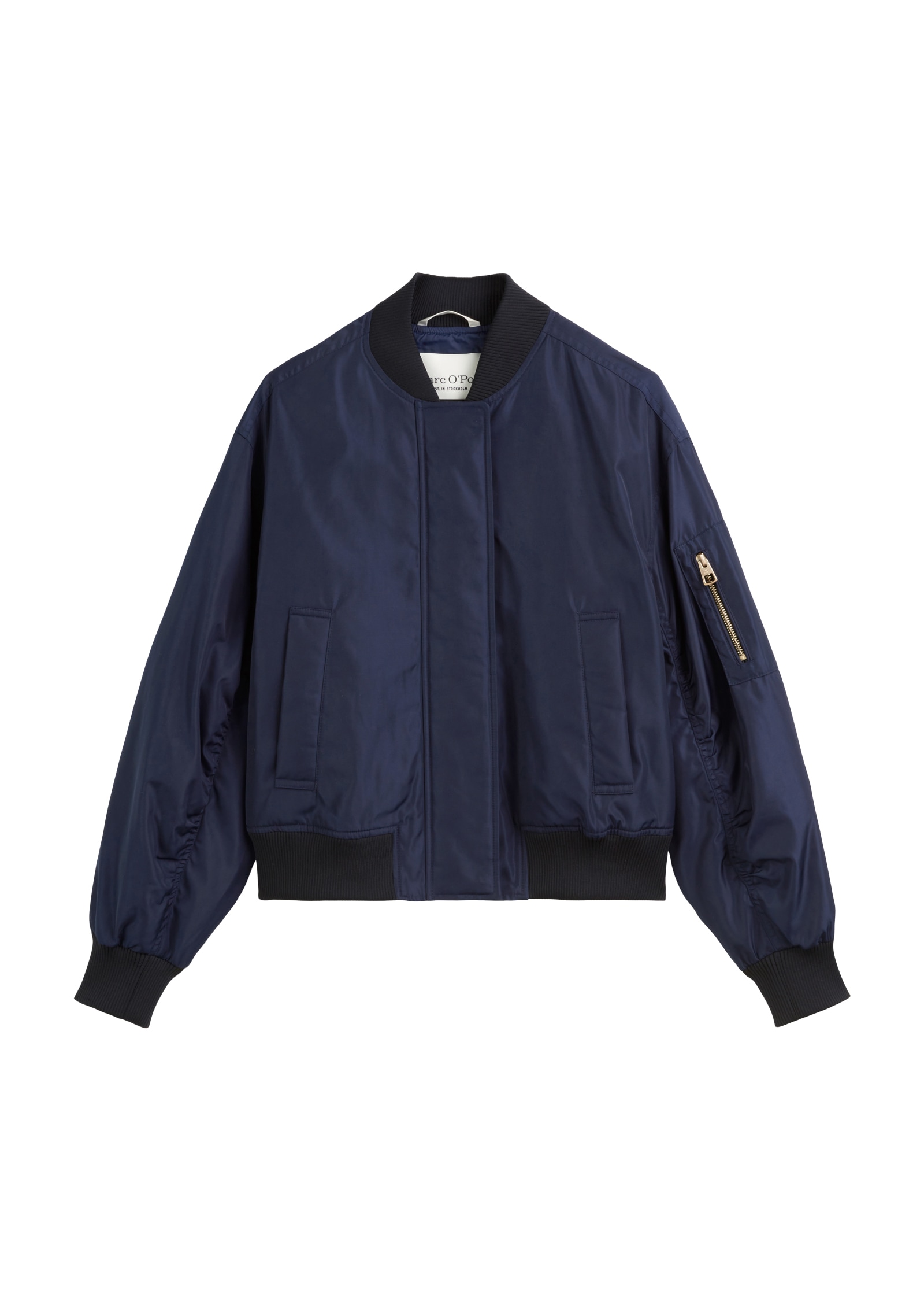 Marc O'Polo Blouson, mit mattem Glanz und feiner Struktur