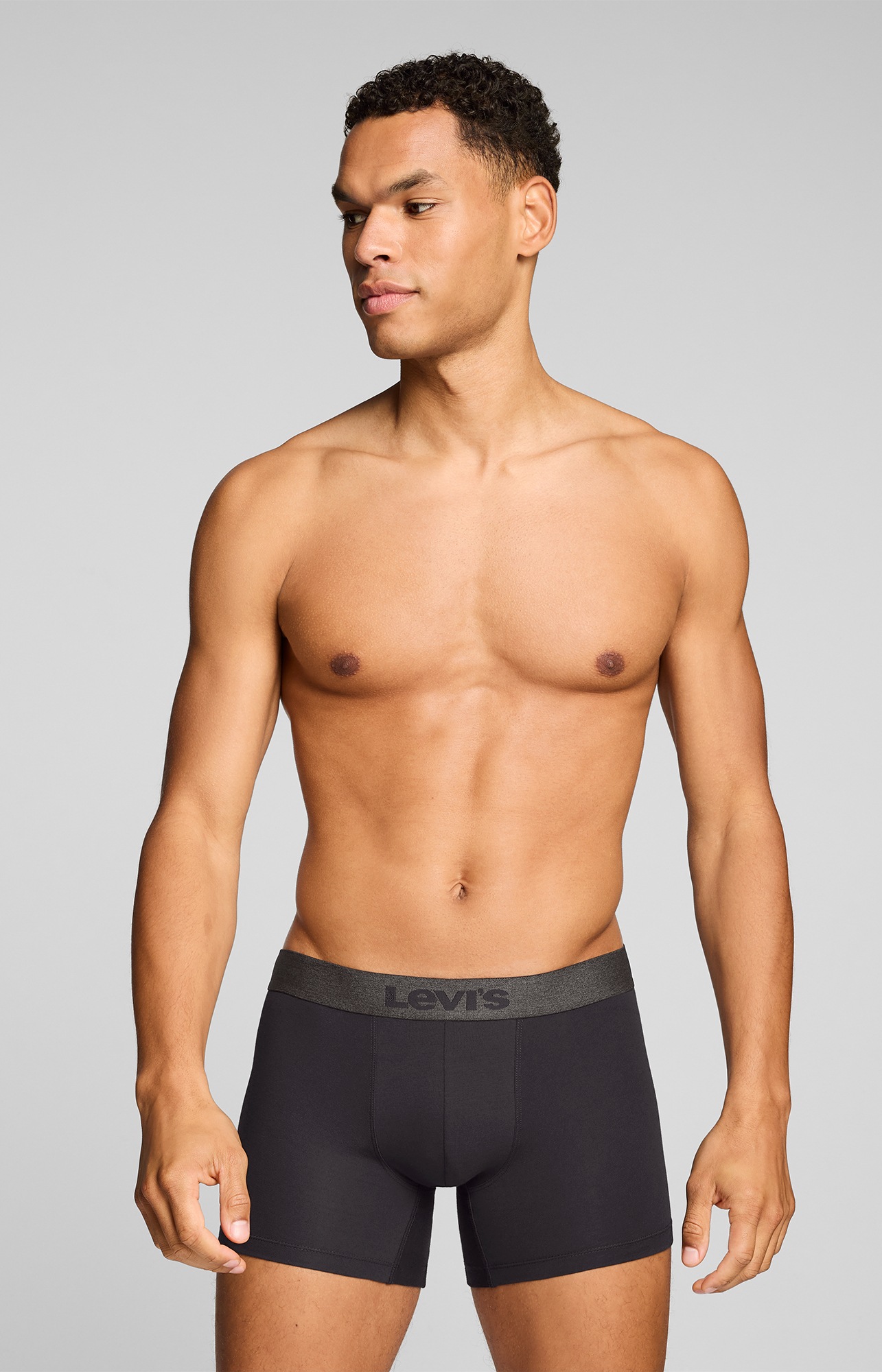 Levis Boxershorts "LEVIS MEN MEL WB BOXER BRIEF" 3er Pack, ohne Eingriff, t günstig online kaufen