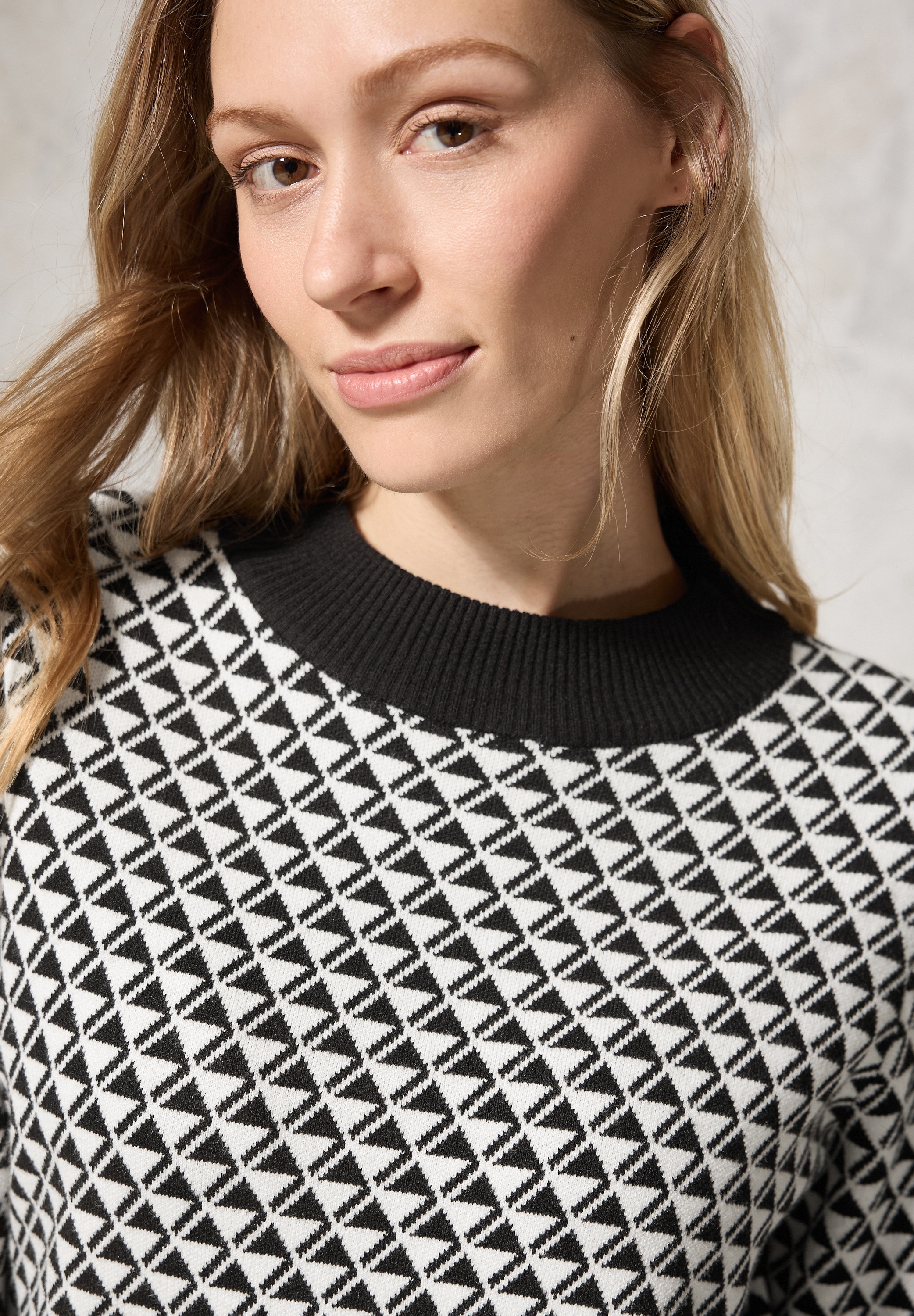 Cecil Strickpullover mit Turtleneck
