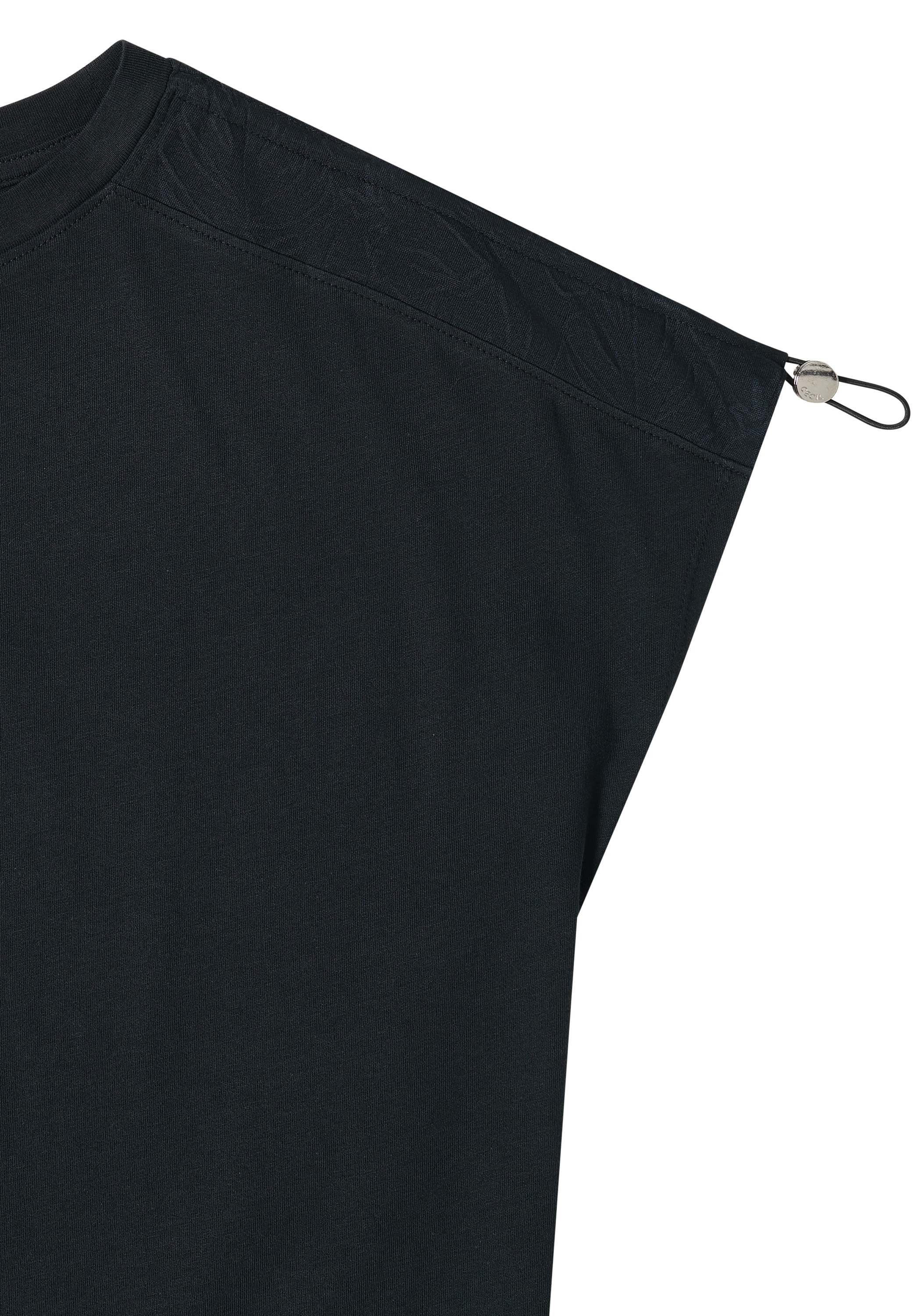 Cecil T-Shirt Elastikbund, Rundhals, geraffte Ärmel