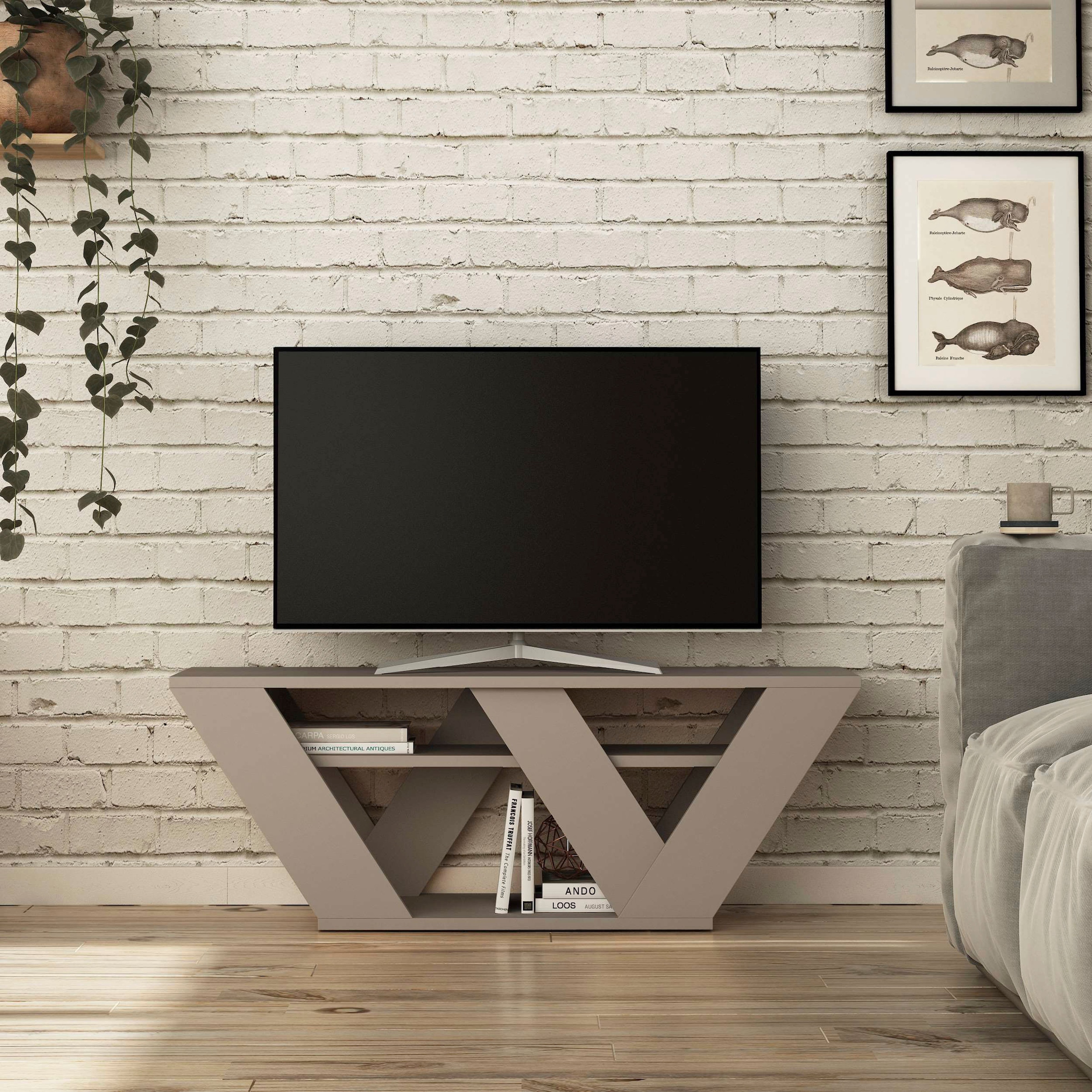 Decortie TV-Schrank »Thales TV Schrank«, (Packung), Einfache Montage,Platzsparend