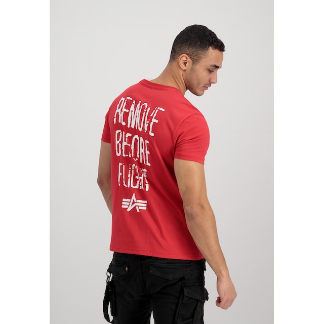 Black Friday Alpha Industries T-Shirt »Alpha Industries Men - T-Shirts RBF  Moto T« | BAUR