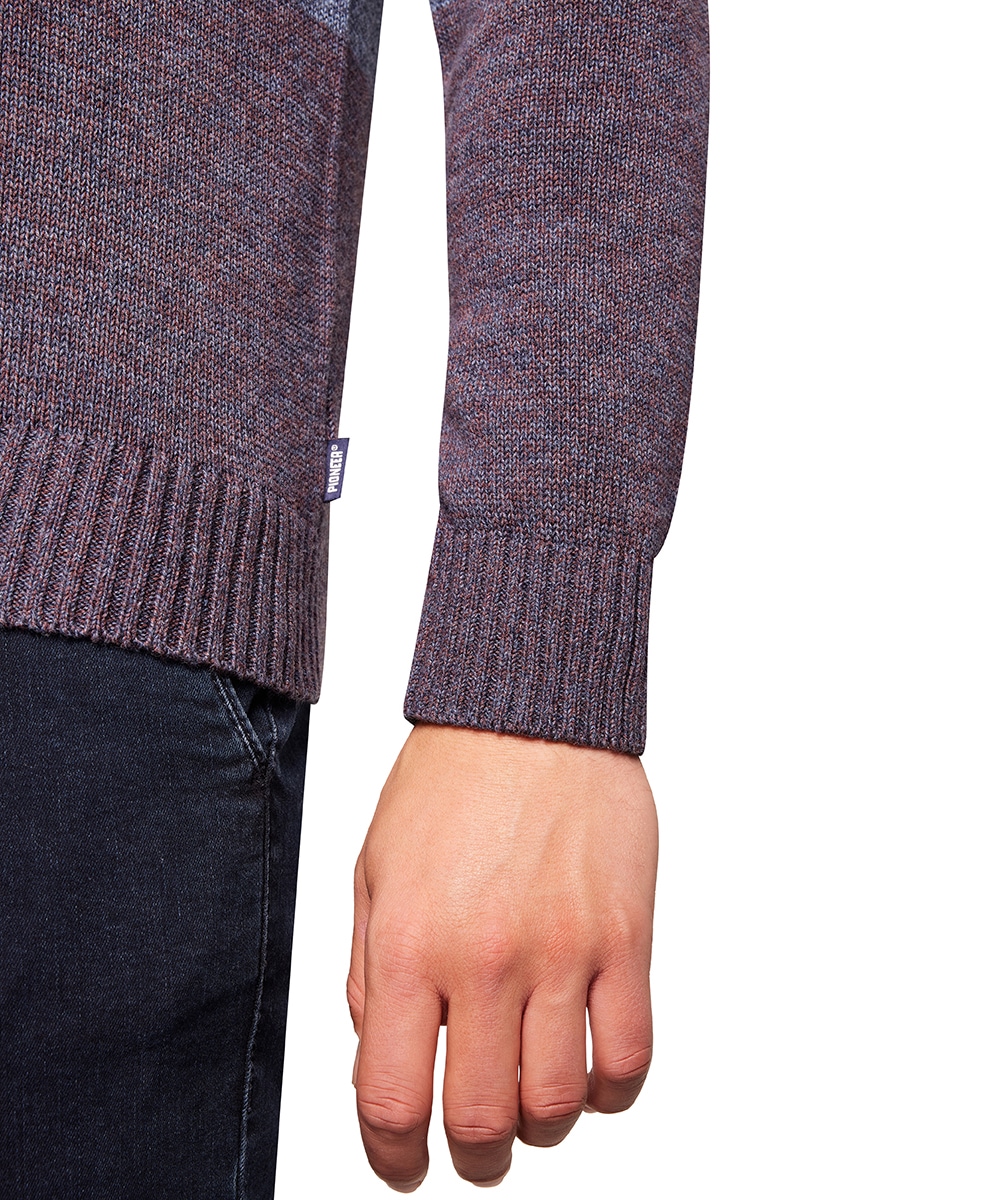 Pioneer Authentic Jeans Strickpullover, in Melange Optik