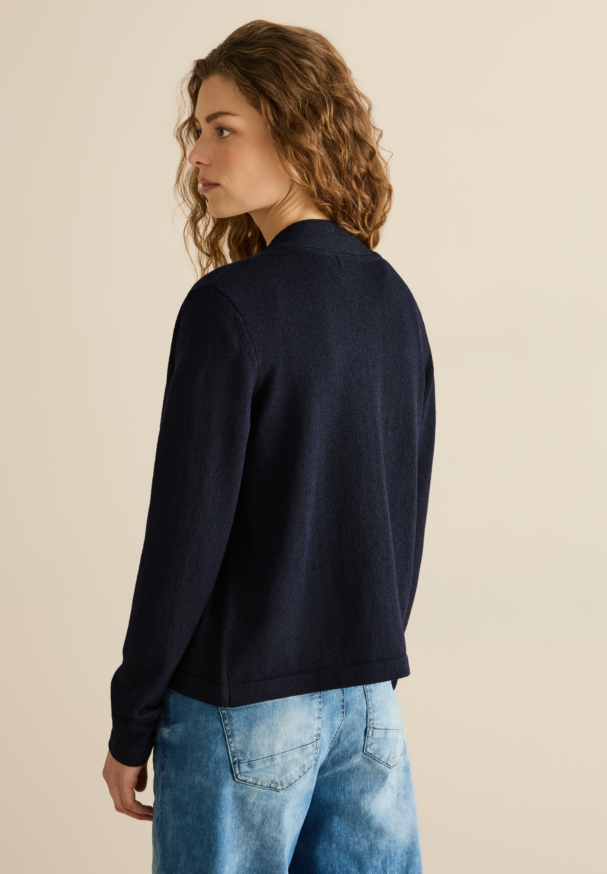 Cecil Cardigan, aus softem Materialmix