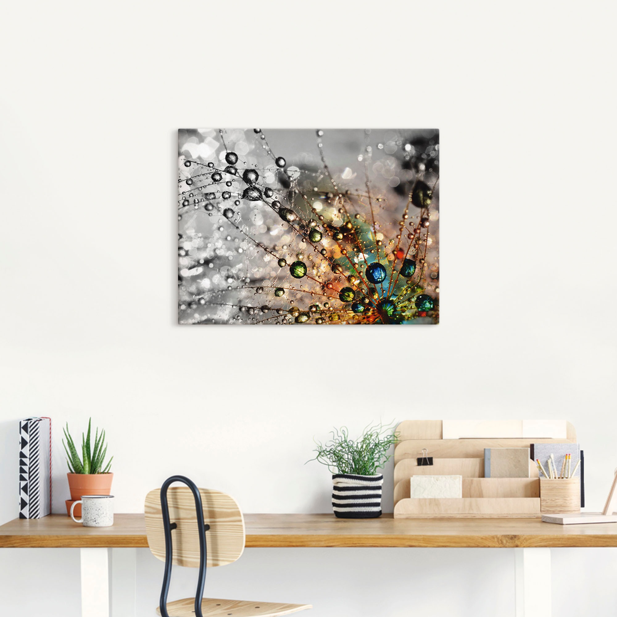 Thumbnail - Artland Wandbild "Farbenfrohe Natur" Blumen 1 Stk. tlg. als Alubild, Leinwandbild, Poster in verschied. Größen