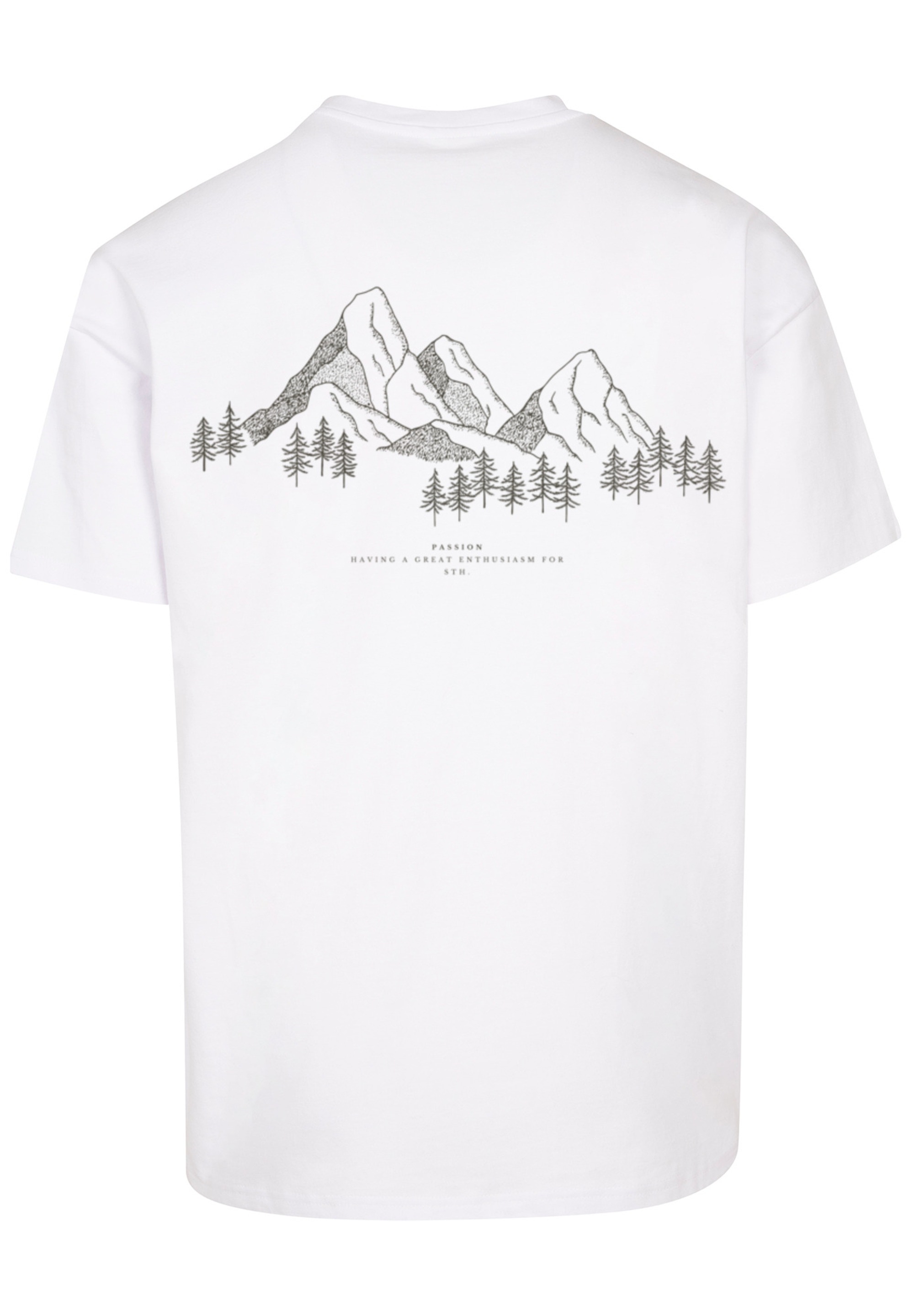 Thumbnail - F4NT4STIC T-Shirt "Mountain Berge Urlaub Winter Schnee Ski", Print
