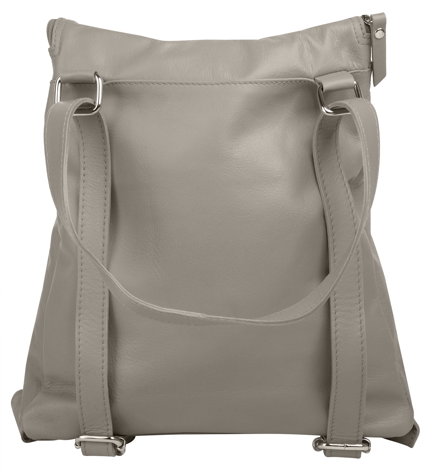 forty° Cityrucksack, echt Leder, Made in Italy