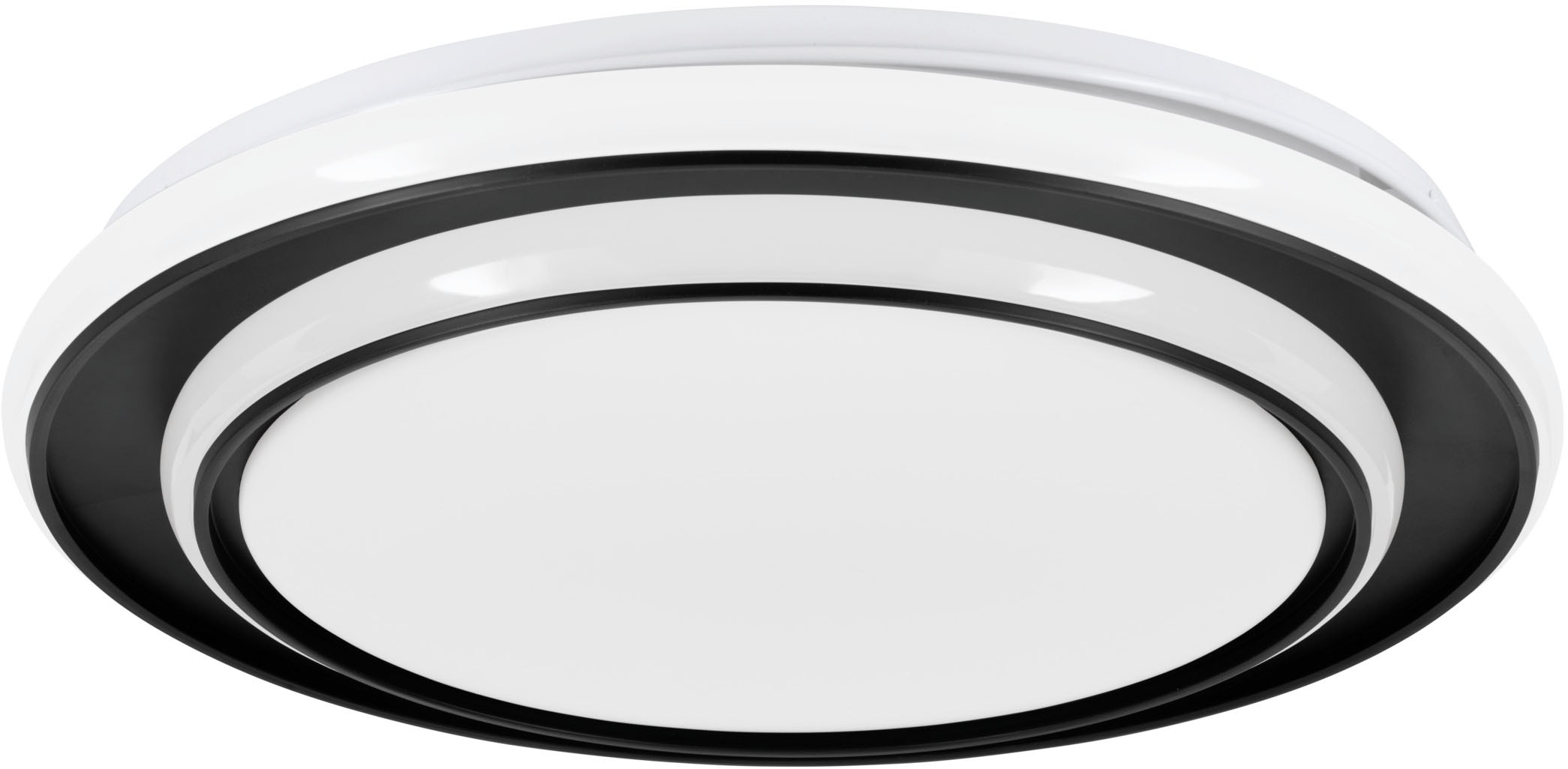 EGLO LED Deckenleuchte »MOSCHETTA Deckenlampe - Stahl - LED - 24W - IP20« LED-Modul 1 Stk. Kaltweiß | Neutralweiß | Warmweiß Wohzimmerlampe, Esszimmerlampe, Flur, Schlafzimmer, H7 x Ø40 cm