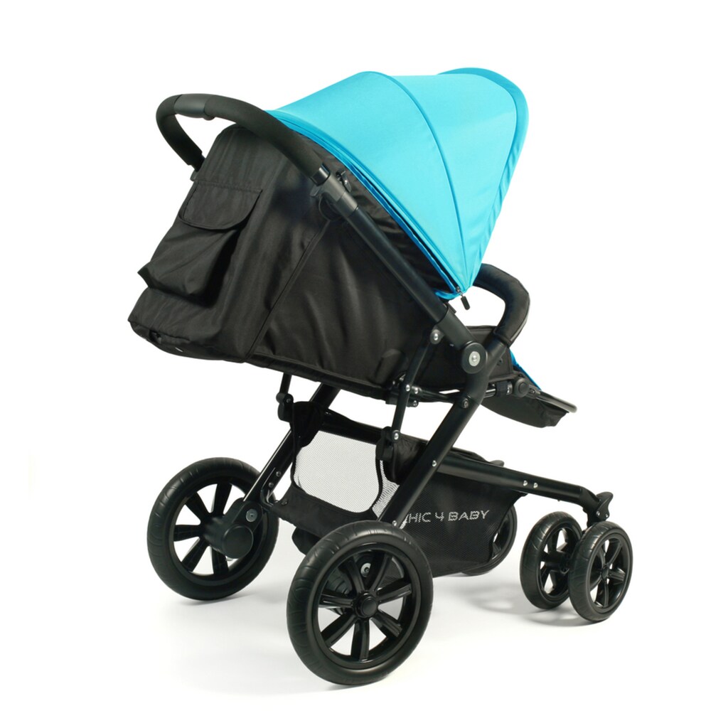 CHIC4BABY Kinder-Buggy »Pronto«, mit feststellbaren Doppelschwenk-Vorderrädern; Kinderwagen, Buggy, Sportwagen, Sportbuggy, Kinderbuggy, Sport-Kinderwagen