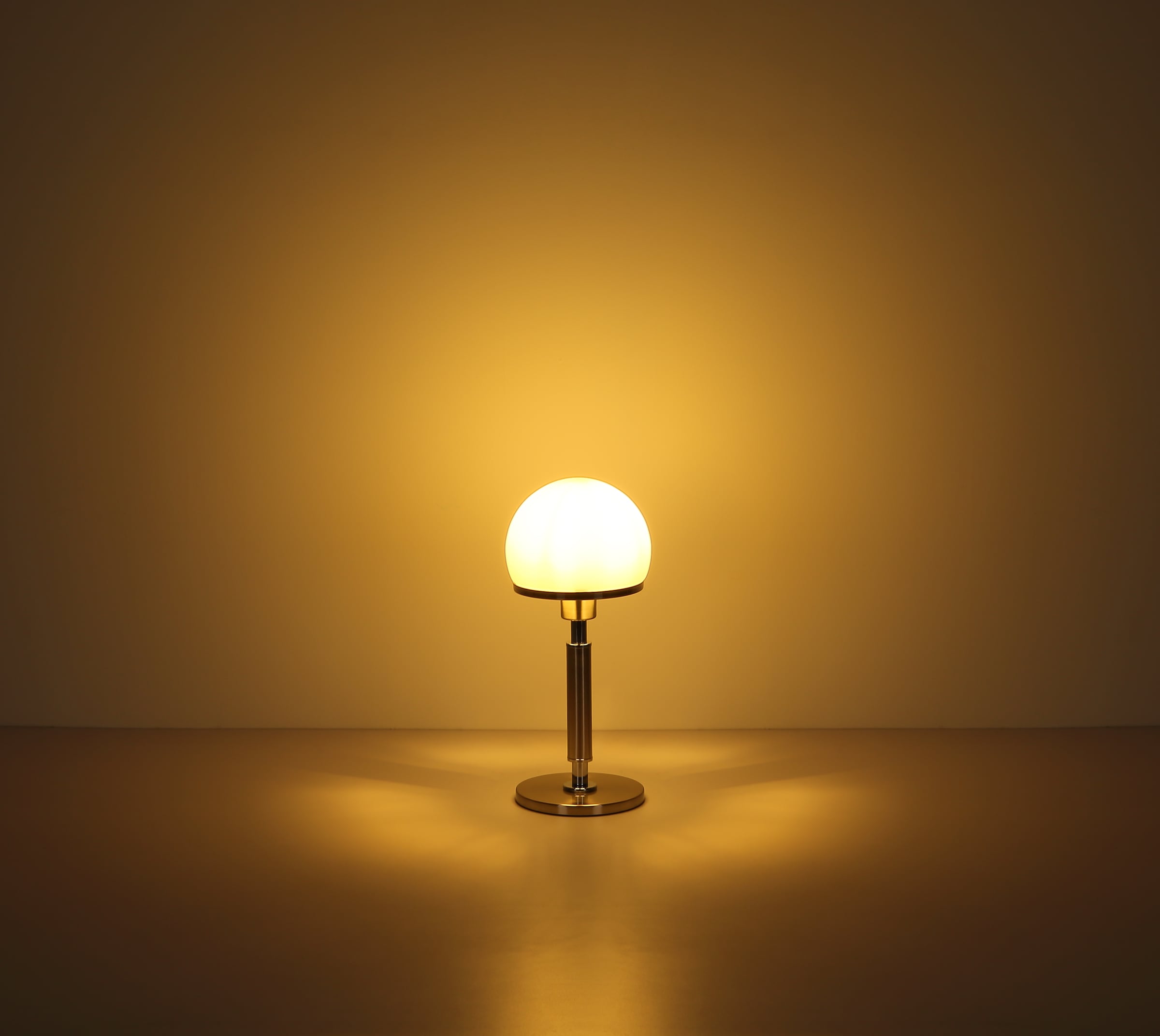 GLOBO LIGHTING Tischleuchte »HAKU«, Leuchtmittel E27 | ohne Leuchtmittel, Tischlampe/Schlafzimmer/Wohnzimmer/Glas opal