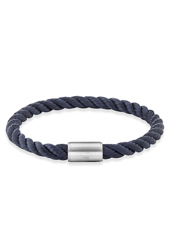 CAÏ Edelstahlarmband »Edelstahl Textilband Navy blau 20cm«, Armband kaufen