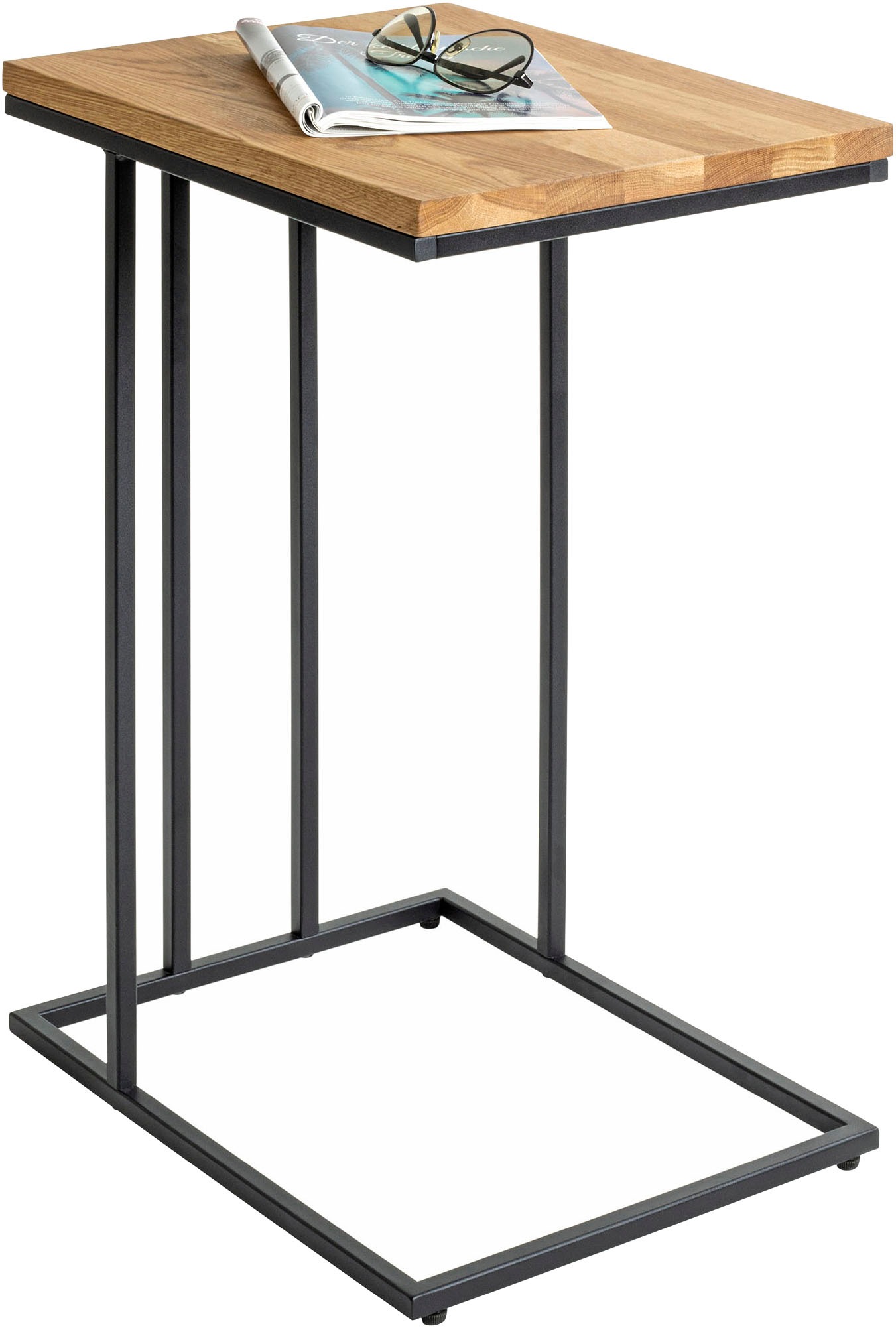 HAKU Beistelltisch »Sofatisch, Wohnzimmertisch« 1 Stk. tlg. rechteckig - aus Massivholz Braun B/T/H 35/46/68 cm