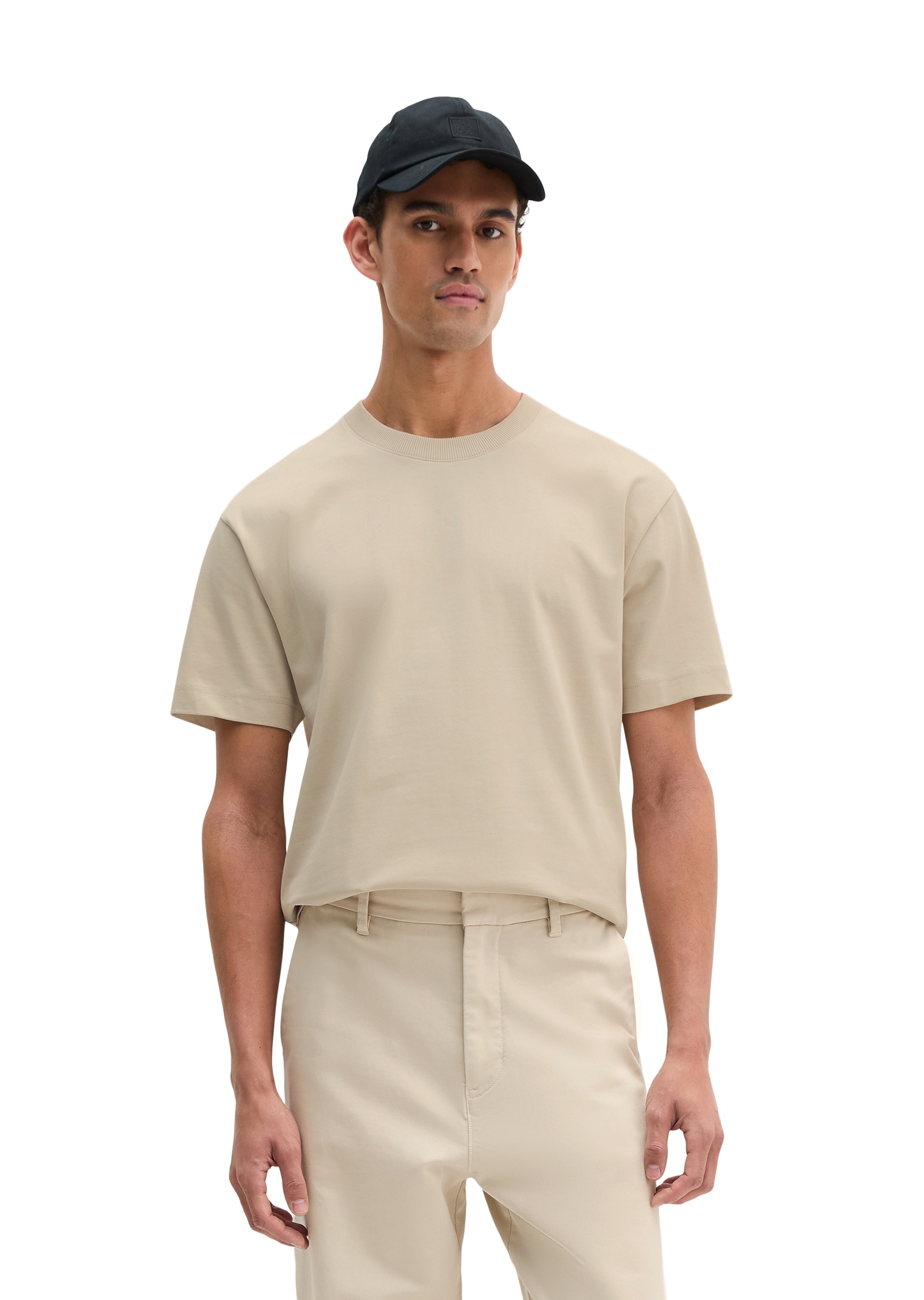 Marc OPolo T-Shirt "aus schwerem Bio-Baumwoll-Jersey"