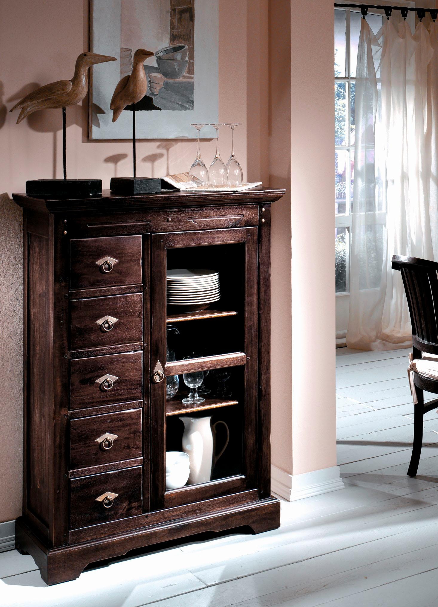 SIT Mehrzweckschrank "Schrank SAMBA – Kompakt-Lodge-Schrank aus FSC-Massivh günstig online kaufen