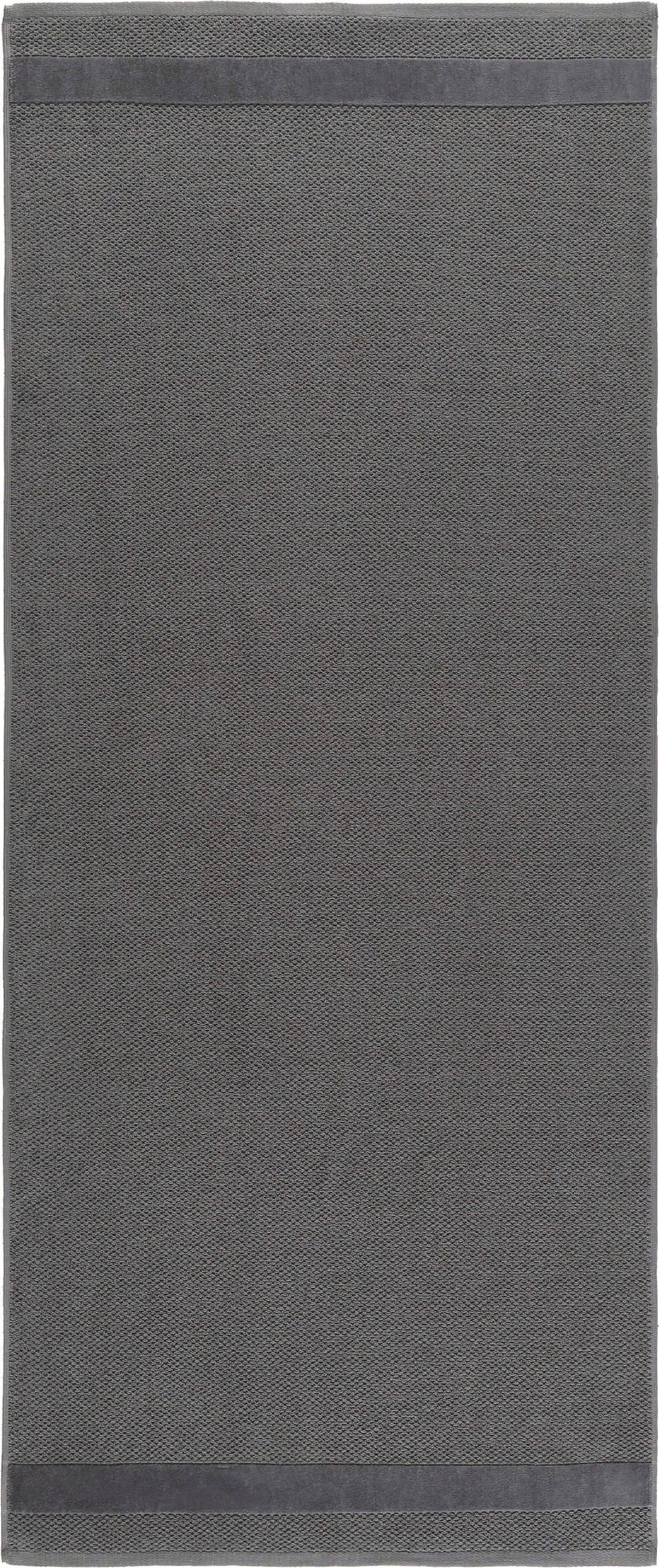 Egeria Saunatuch "Aron", (1 St.), mit Velourstreifen, reine Baumwolle