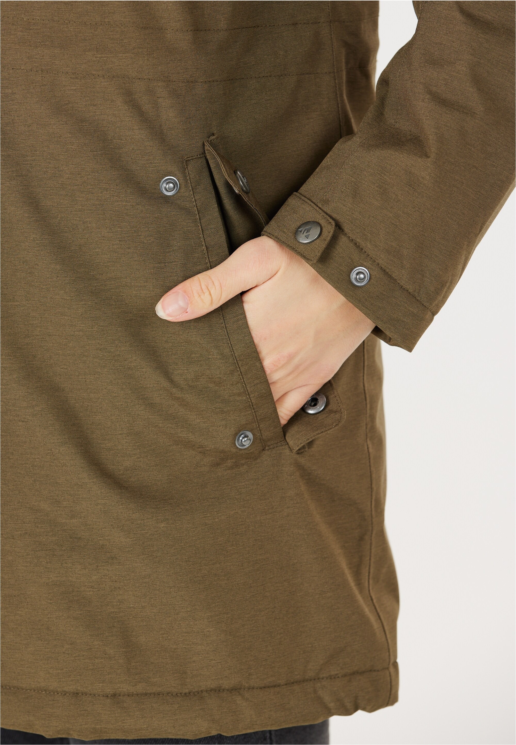 WHISTLER Parka »Basta W Long W-PRO 10000«, mit wasser- und winddichter Membran