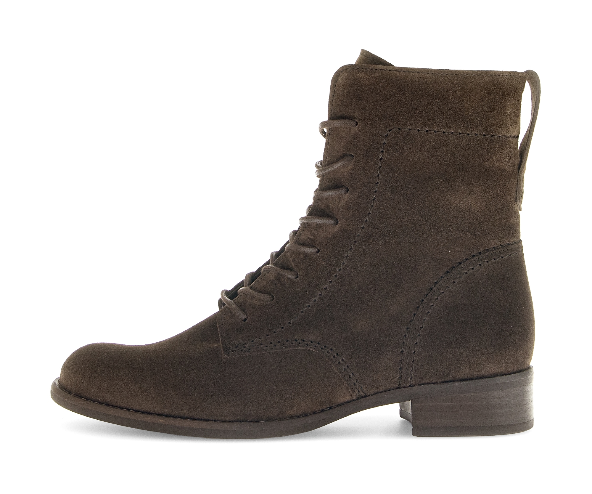 Gabor Schnürstiefelette, Blockabsatz, Schnürboots, Herbtboots mit herausnehmbarer Fußbett