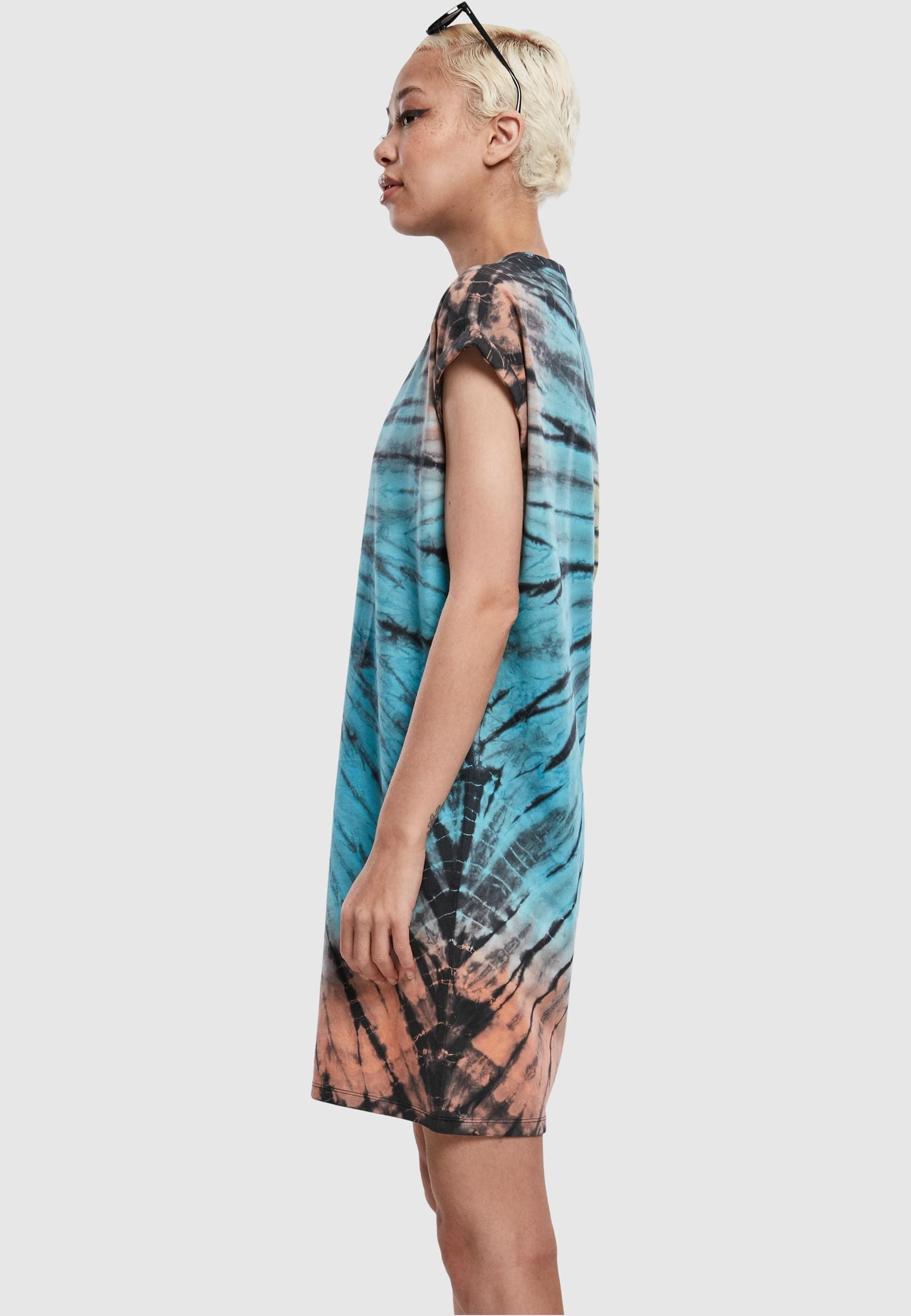 URBAN CLASSICS Shirtkleid »Urban Classics Damen Ladies Tie Dye Dress«, (1 tlg.)
