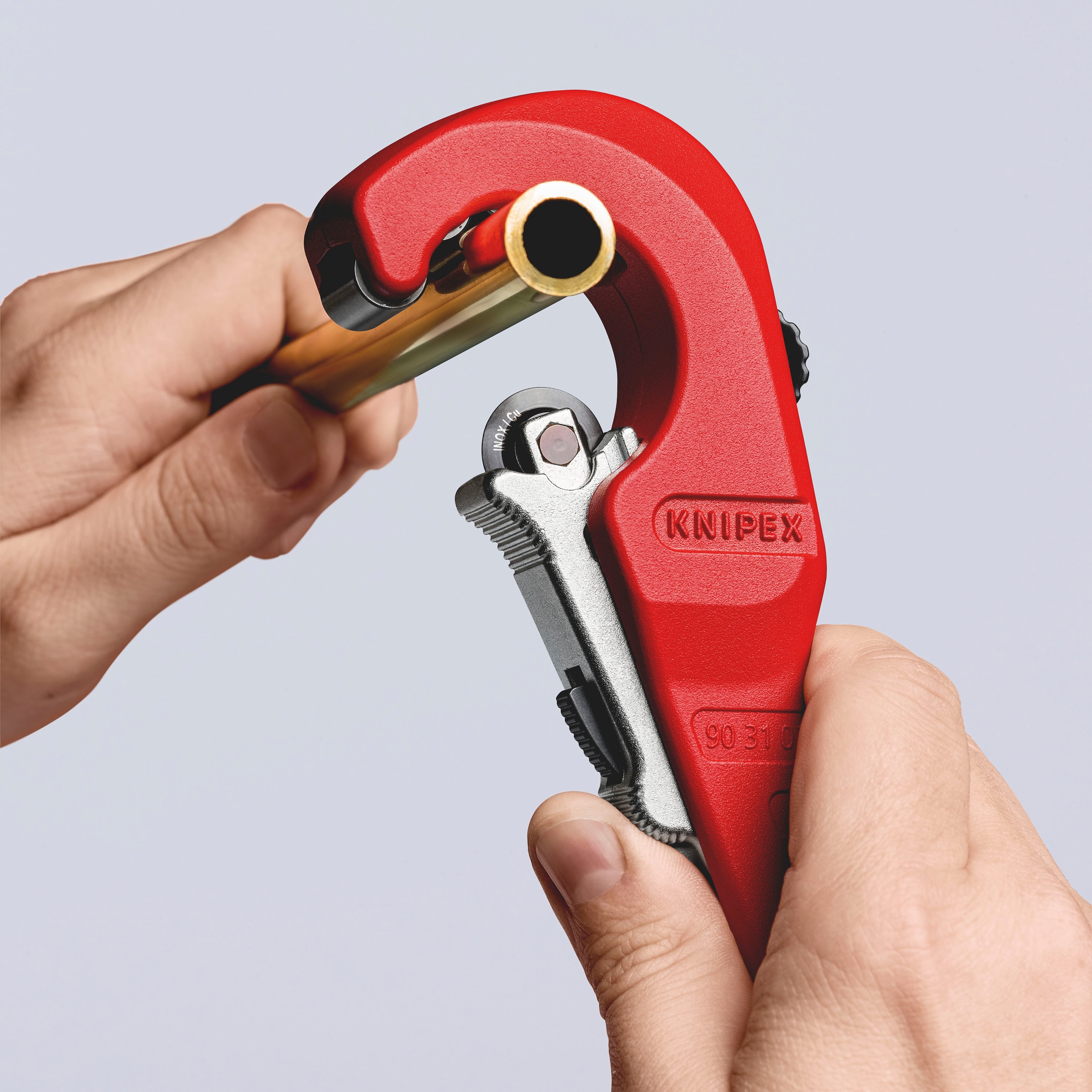Knipex Rohrschneider »90 31 02 BK TubiX® (SB-Karte/Blister)«, 180 mm