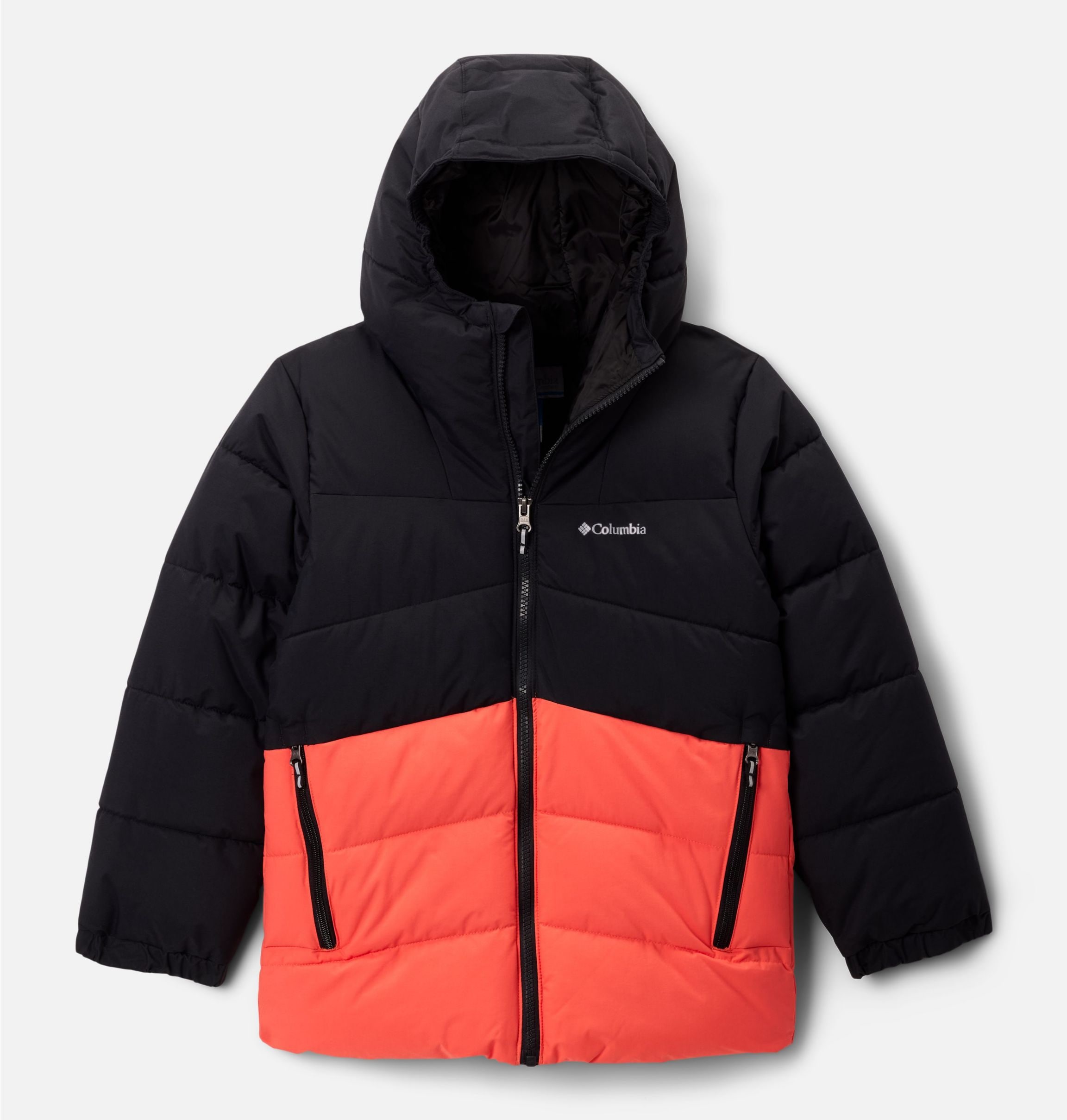 Columbia Winterjacke "Arctic Blast II Jacket" mit Kapuze mit Reißverschlusstaschen, wasserabweisend, windabweisend