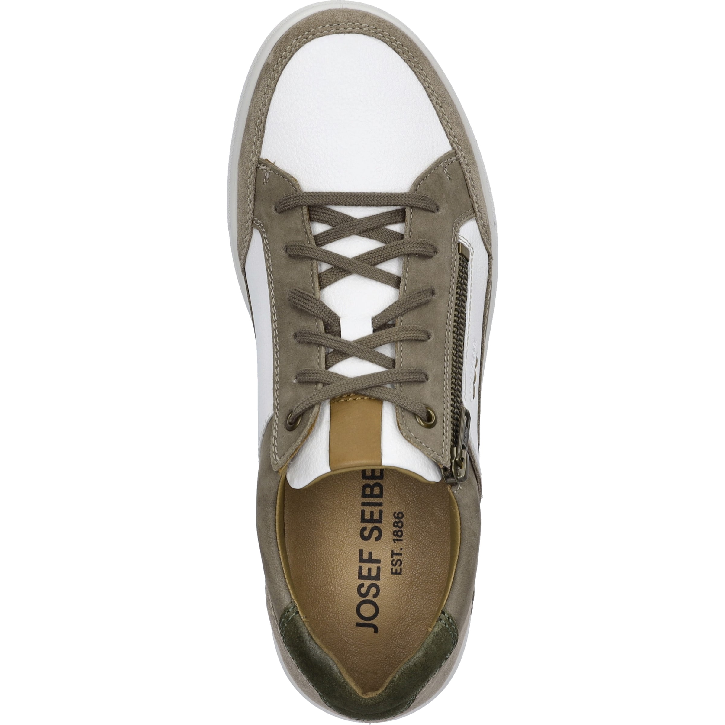Josef Seibel Sneaker »Maddox 07, weiss-taupe«