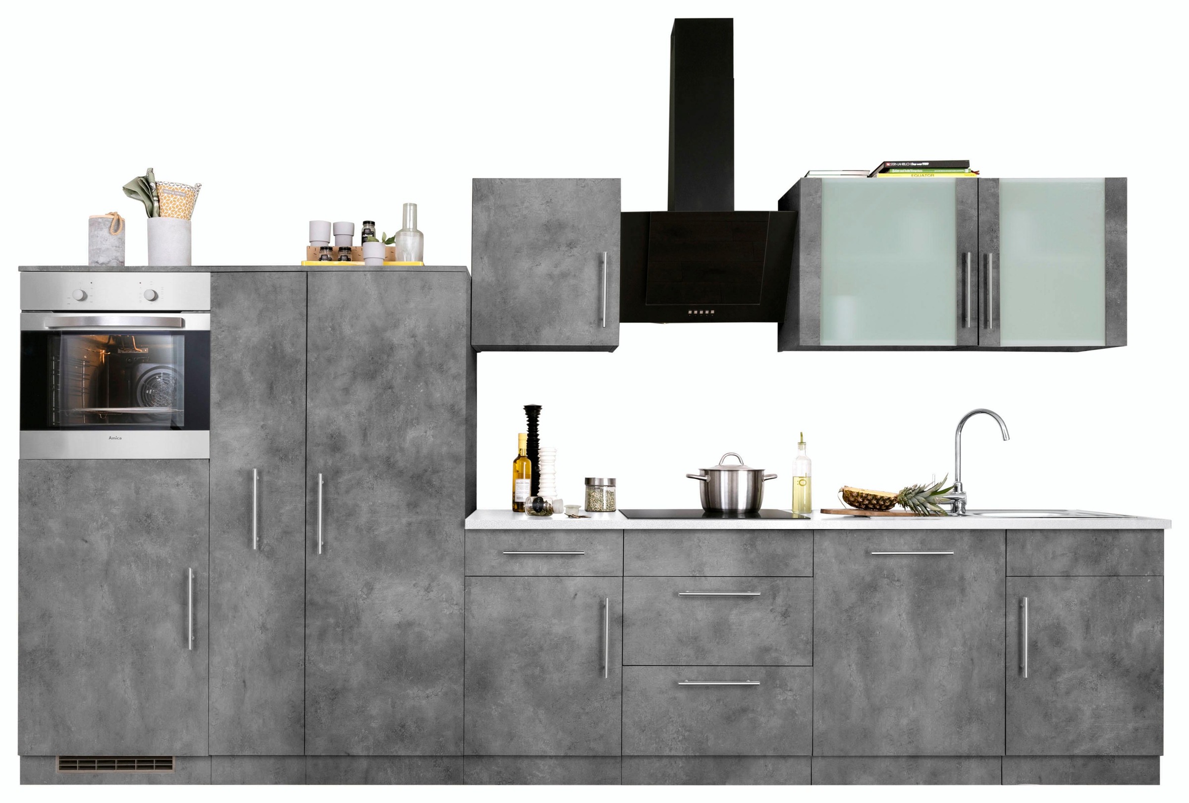 wiho Küchen Küchenzeile »Cali«, 360 mit bestellen BAUR Breite cm | E-Geräten