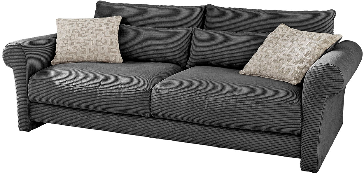 Jockenhöfer Gruppe Big-Sofa »Maxima«, Federkern,Schaumflocken,hervorragendes Sitzgefühl,Bezug in Cord