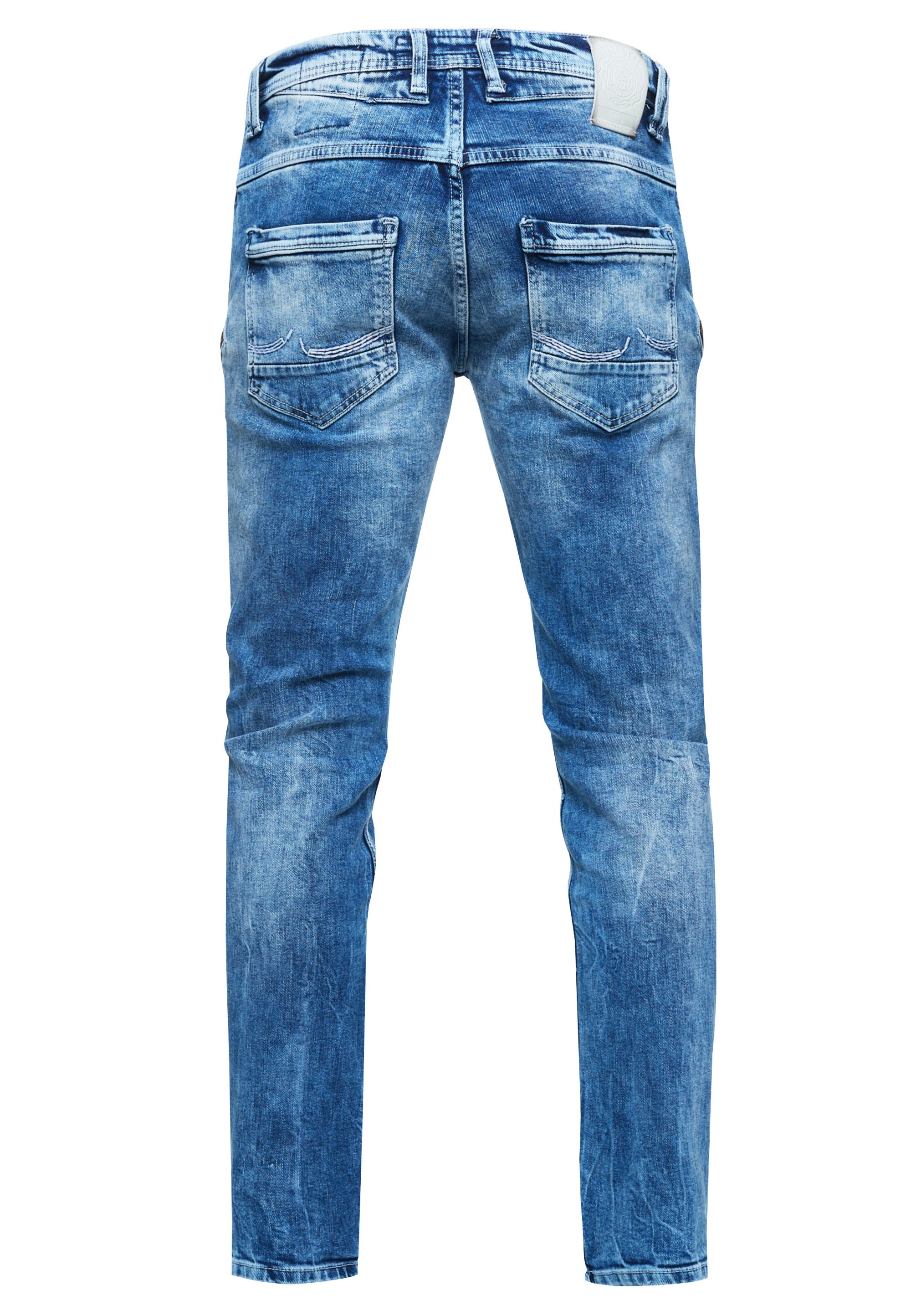 Rusty Neal Straight-Jeans »MORI«, mit trendigen Zierelementen