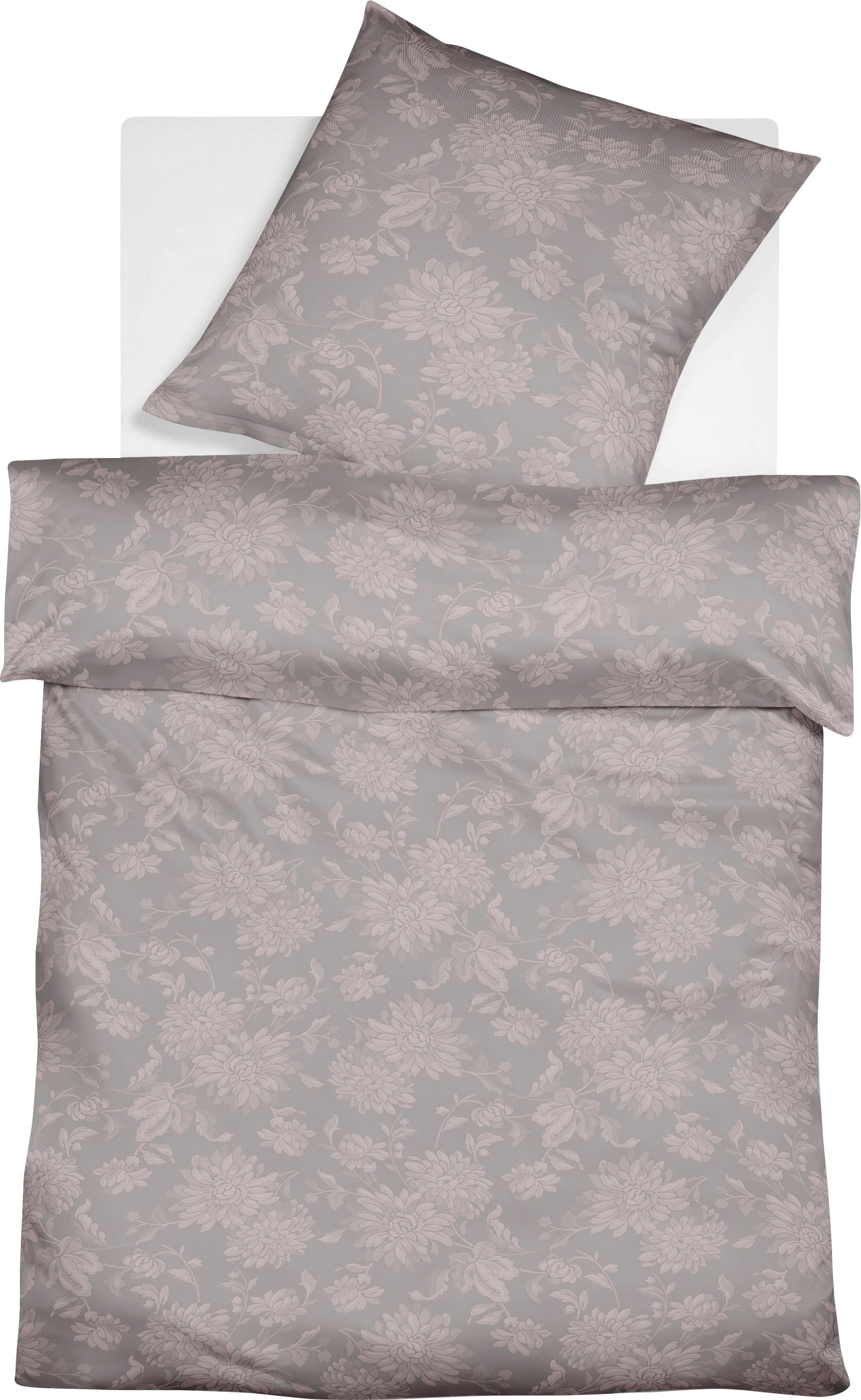 fleuresse Bettwäsche "Lech 4109" 2 Stk. tlg. Jacquard Flanell, Baumwolle, i günstig online kaufen
