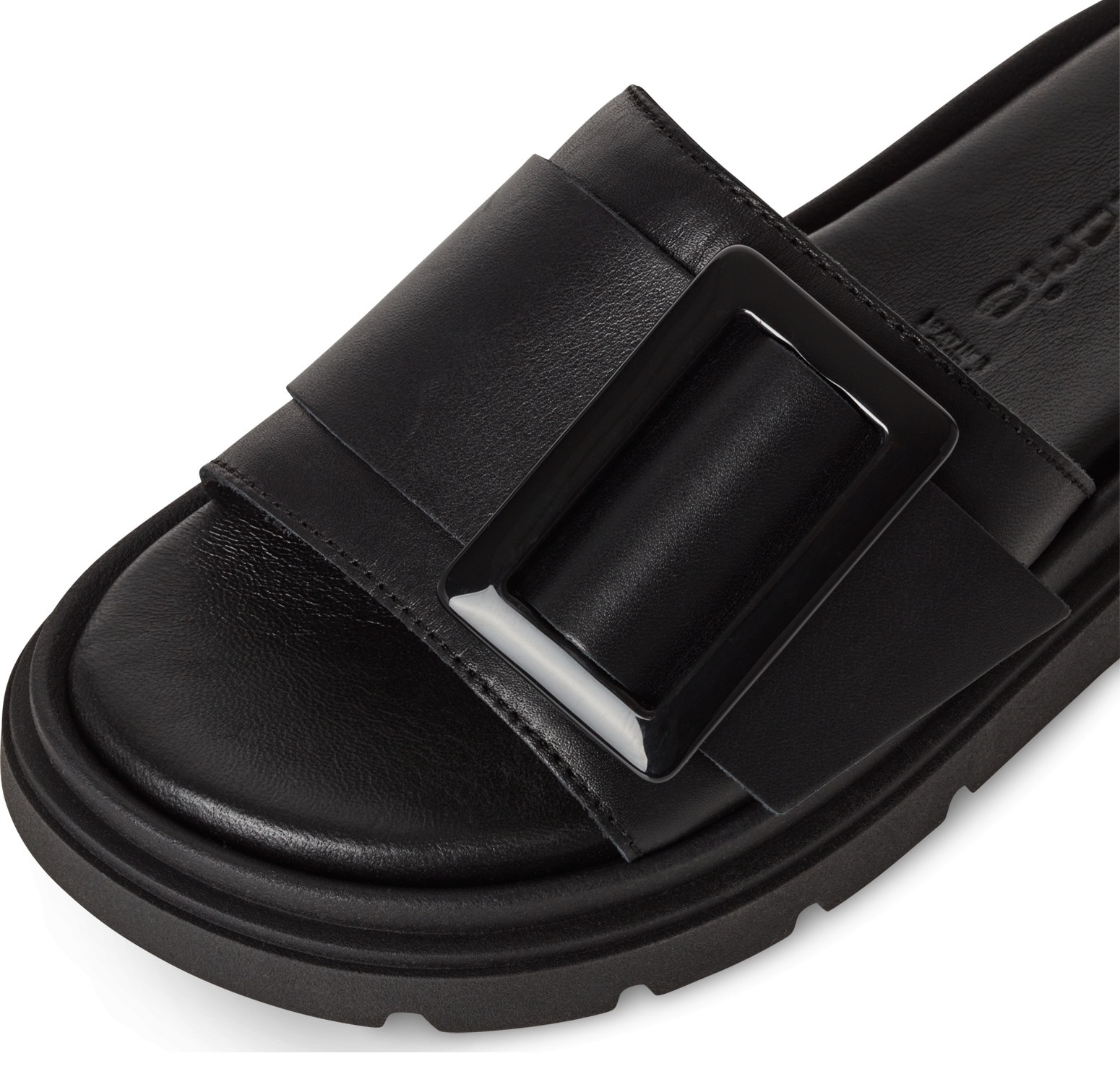 Tamaris Pantolette, Plateau, Sommerschuh mit modischer Zierschnalle
