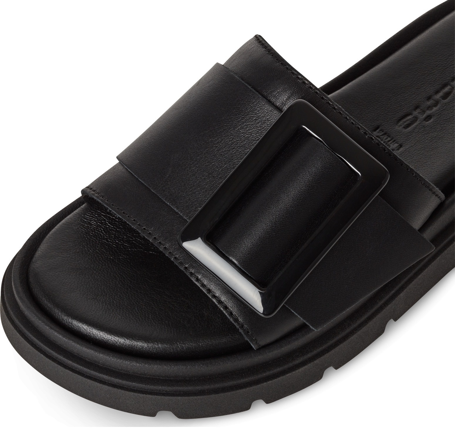 Tamaris Pantolette, Plateau, Sommerschuh mit modischer Zierschnalle günstig online kaufen