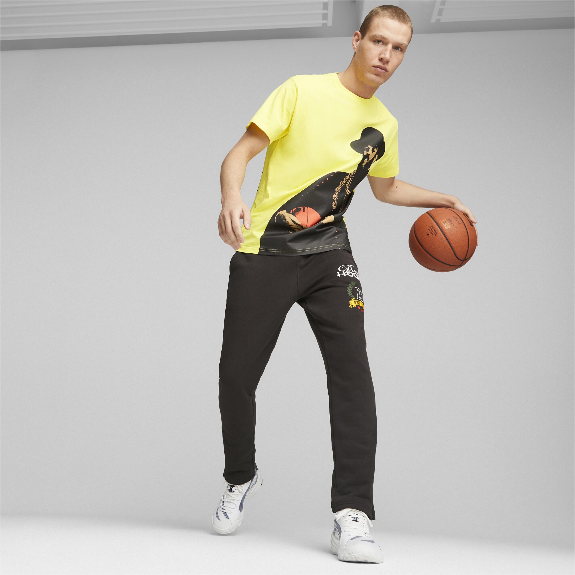 PUMA Trainingsshirt »Franchise Basketball Graphic T-Shirt Herren«