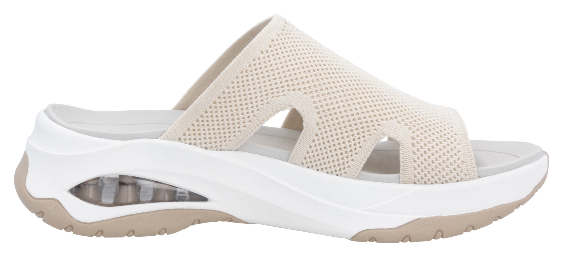 RIEKER Sport Pantolette »vegan«, Sommerschuh, Hausschuh, Keilabsatz, in der Maschine waschbar