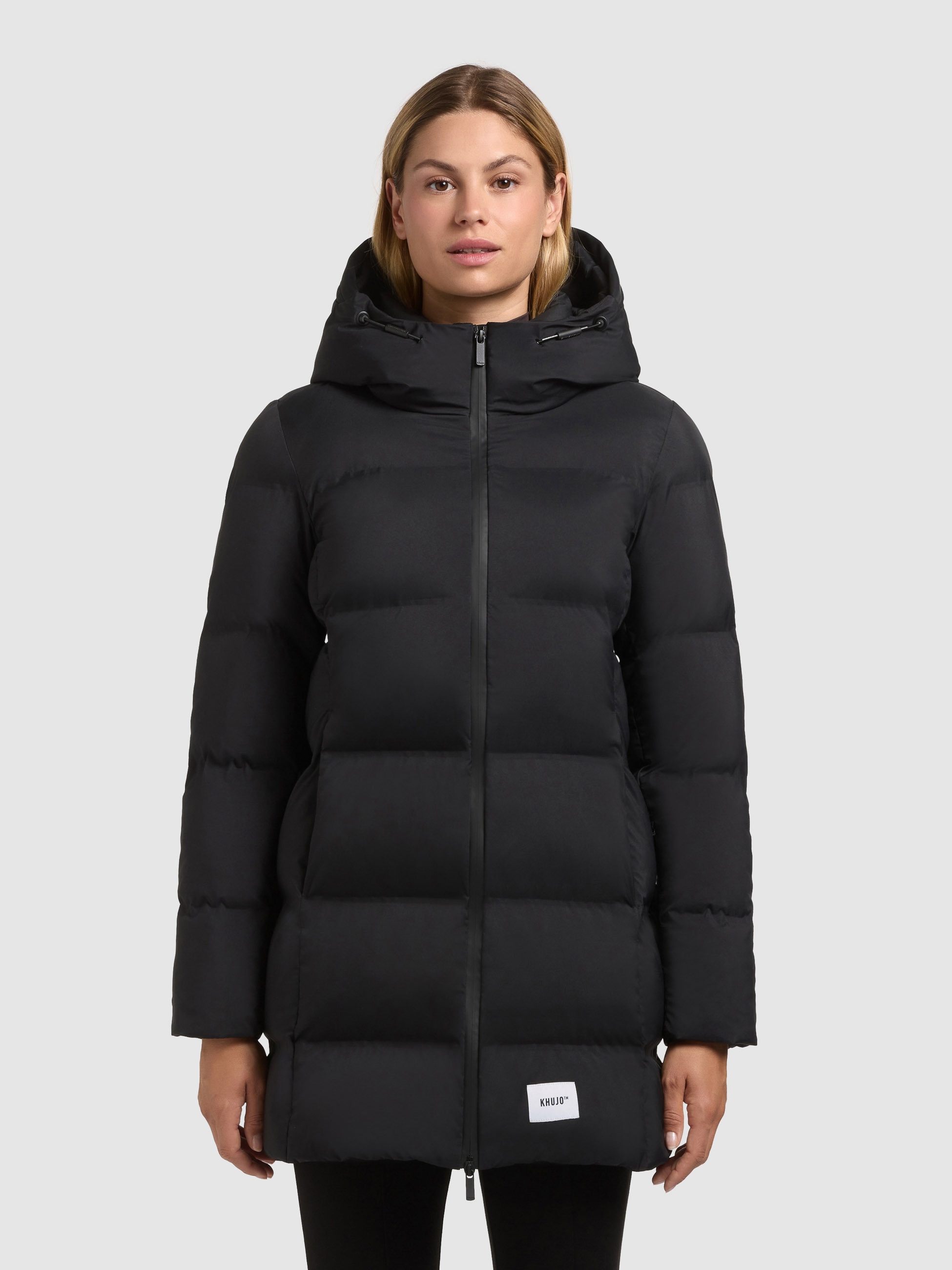 khujo Steppjacke »TANARE3«, mit Kapuze