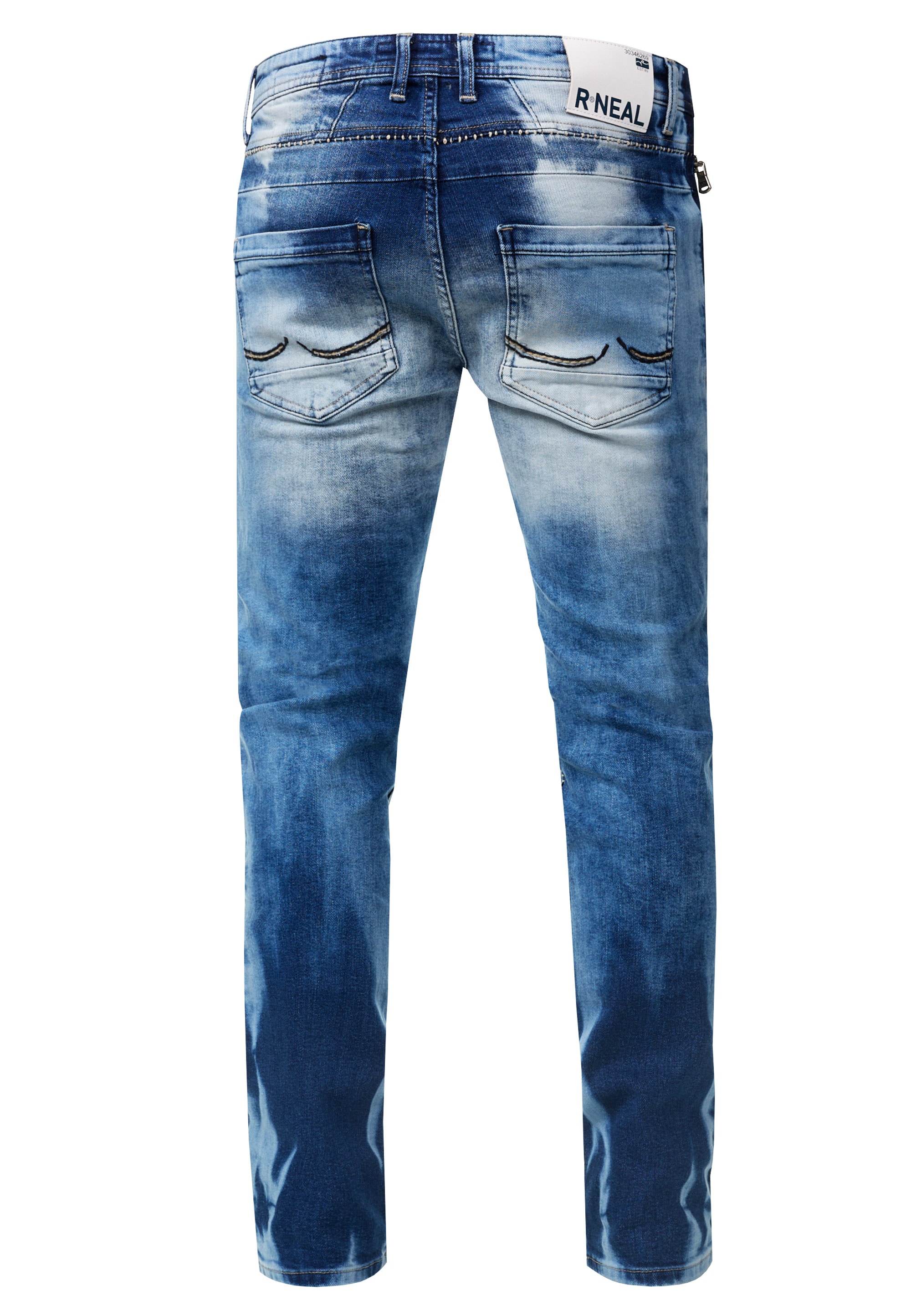 Rusty Neal Slim-fit-Jeans »MISATO«, im modischen Used-Look