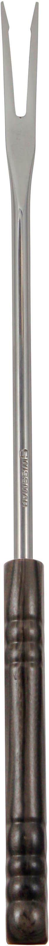 SWISSMAR Fonduegabel, 6 Stk., silber, Essgabeln, Edelstahl, Kunstholz