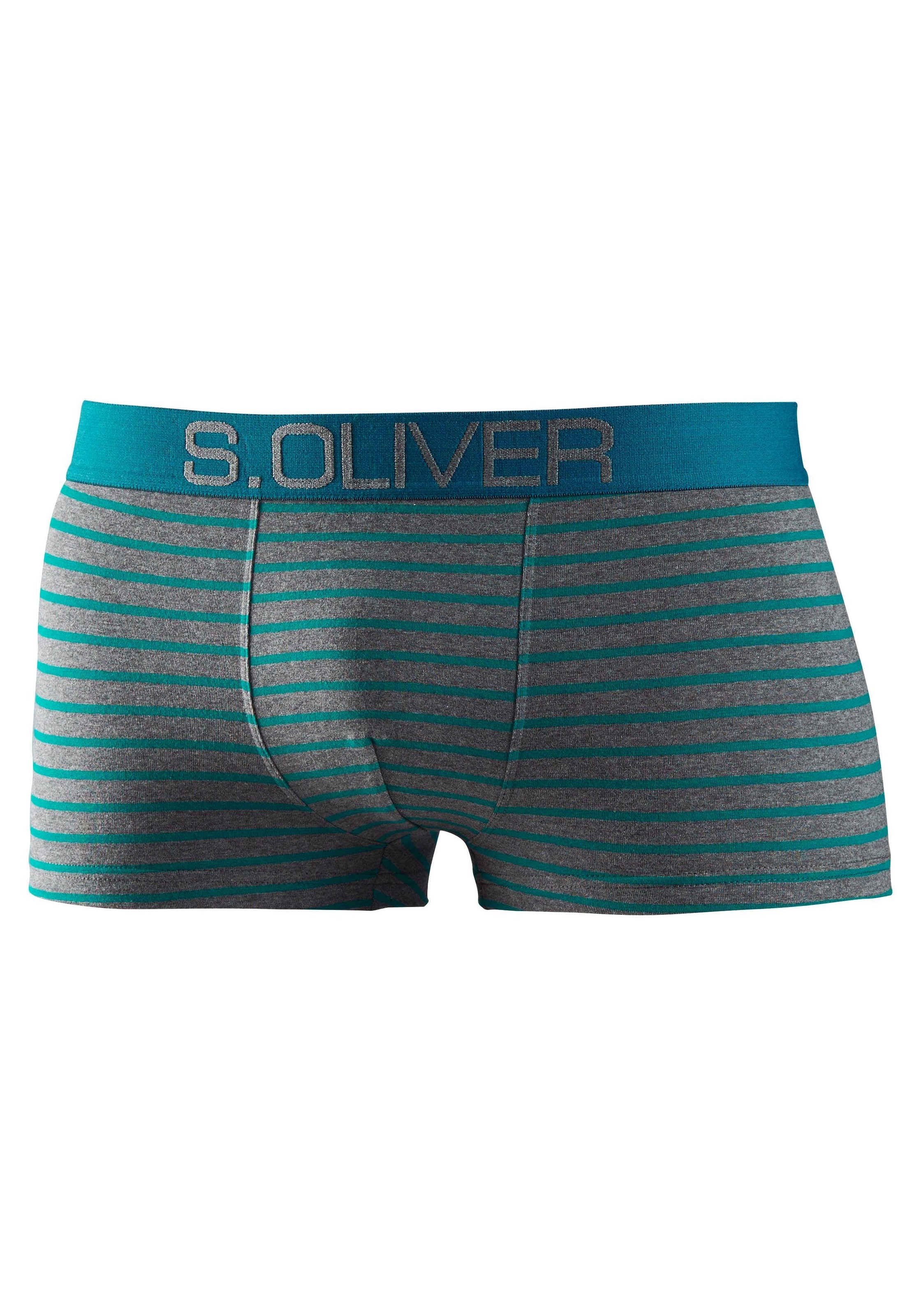 s.Oliver Boxer »Boxershorts für Herren«, (Packung, 4 St.), in Hipster-Form aus Baumwoll-Mix