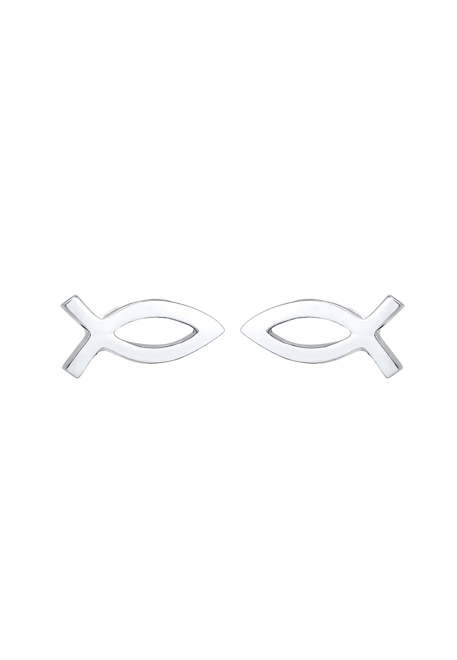 Elli Paar Ohrstecker »Ohrring Kinder Fisch Religion 925 Sterling Silber«
