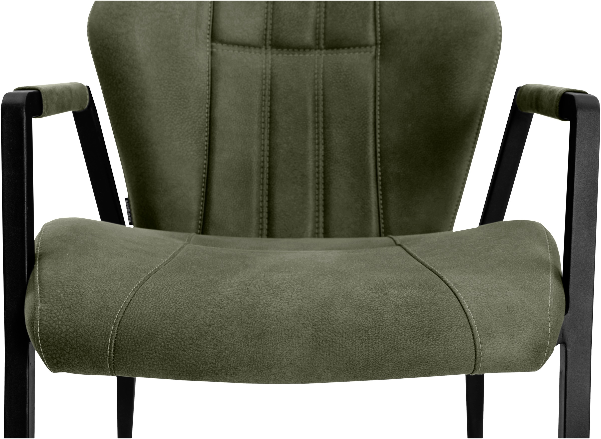 OMG Design Armlehnstuhl »Point«, (Set), 2 St., Stoff, Esszimmerstuhl mit Rollen, Bürostuhl
