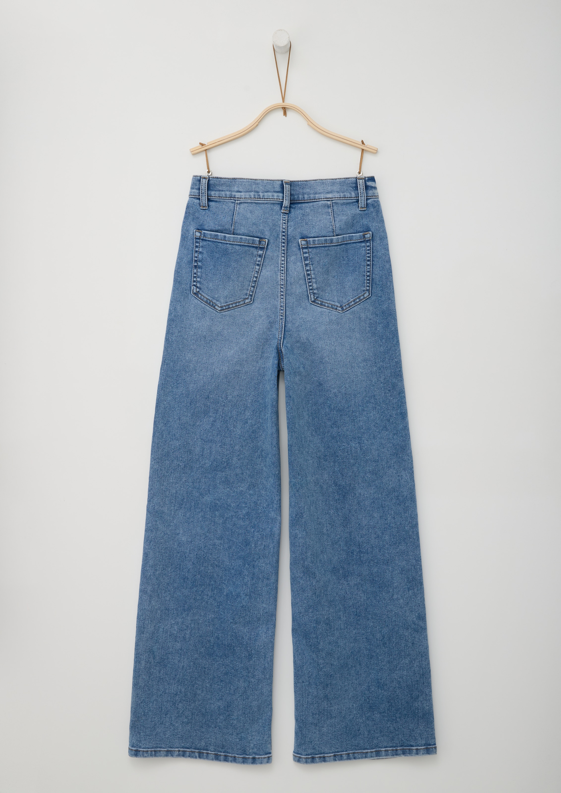 s.Oliver Junior Weite Jeans, mit Taschen