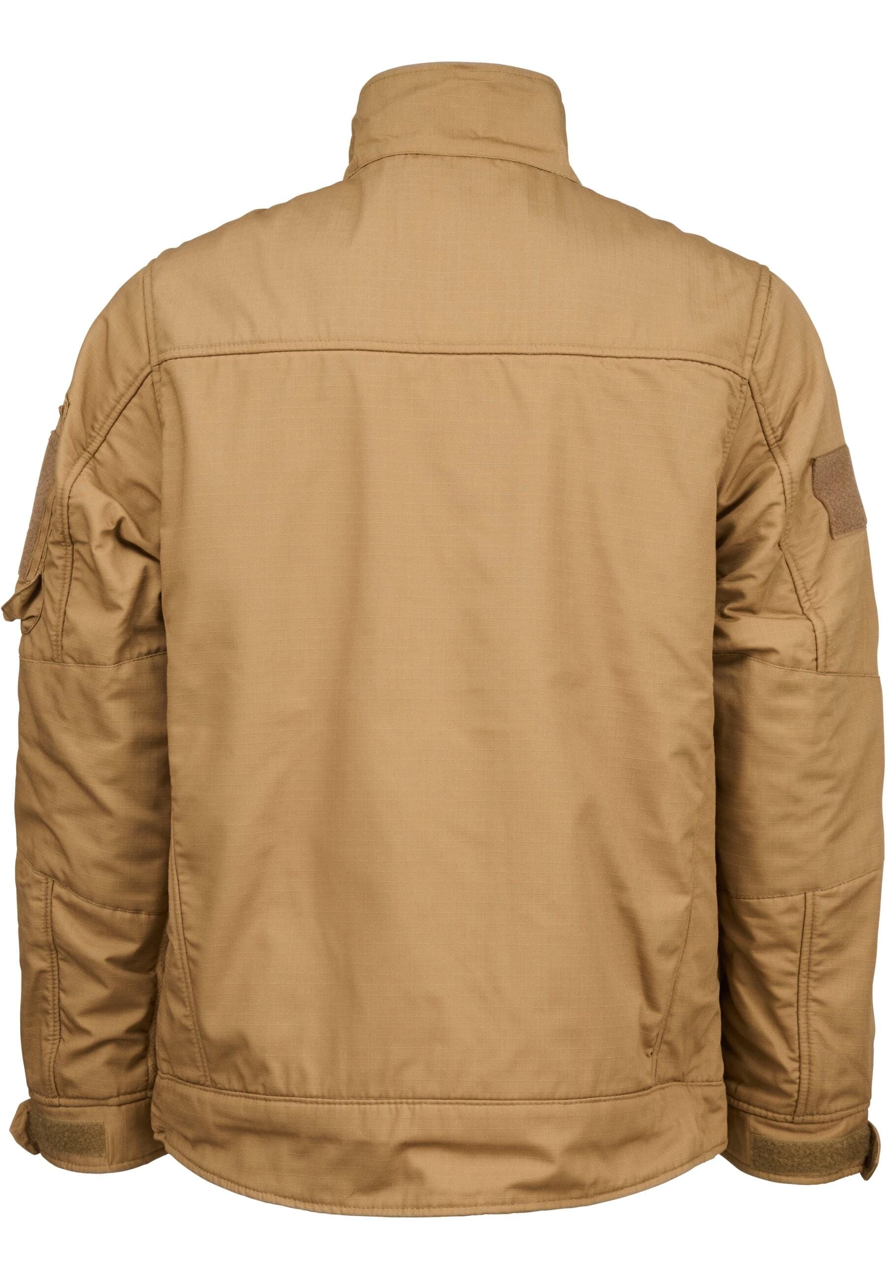 Brandit Allwetterjacke »Brandit Herren Fleecejacket Ripstop«, (1 St.), ohne Kapuze