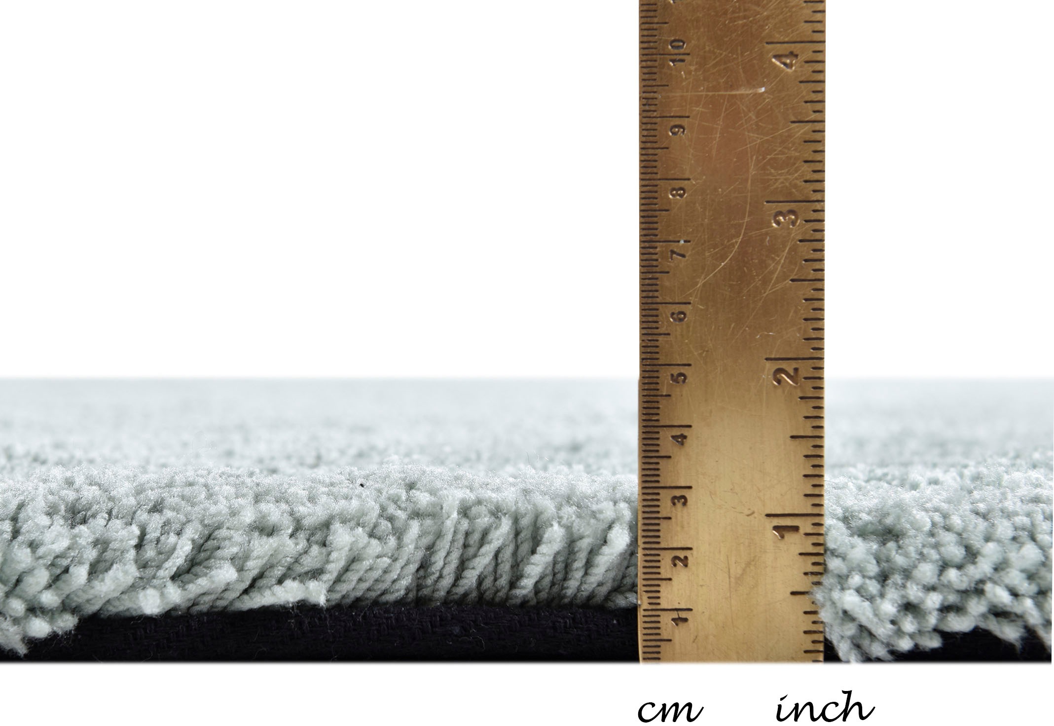 Hochflor-Teppich TOM TAILOR HOME "Shaggy Teppich Cozy", grün (mint), B:135cm H:25mm L:200cm, Polyester, Teppiche, Uni Farben, auch in Pastell Farben, weich & kuschelig, organische Form 3